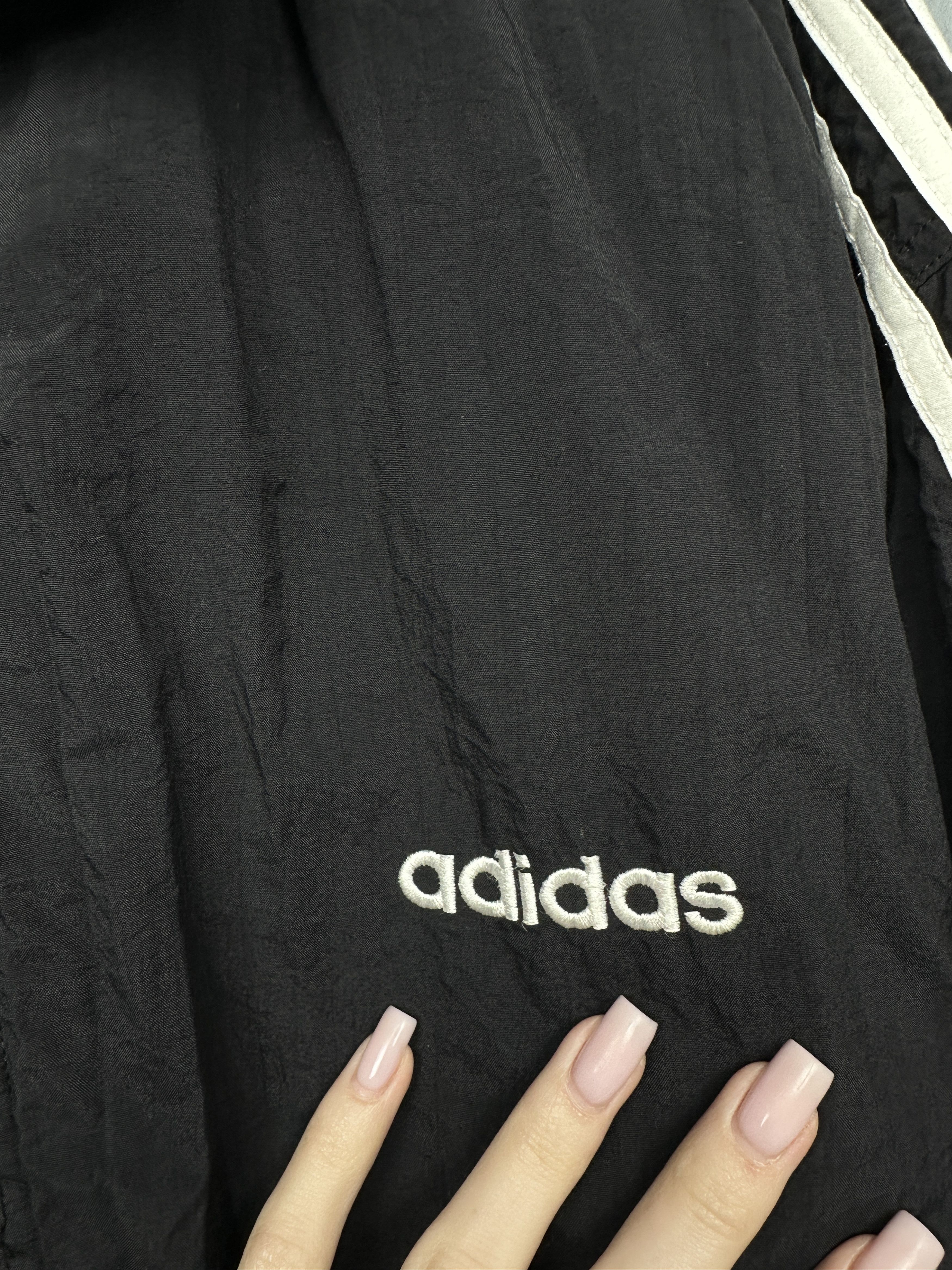 Adidas Adidas Vintage Mens Baggy Nylon Jacket Size US L / EU 52-54 / 3 - 3 Thumbnail
