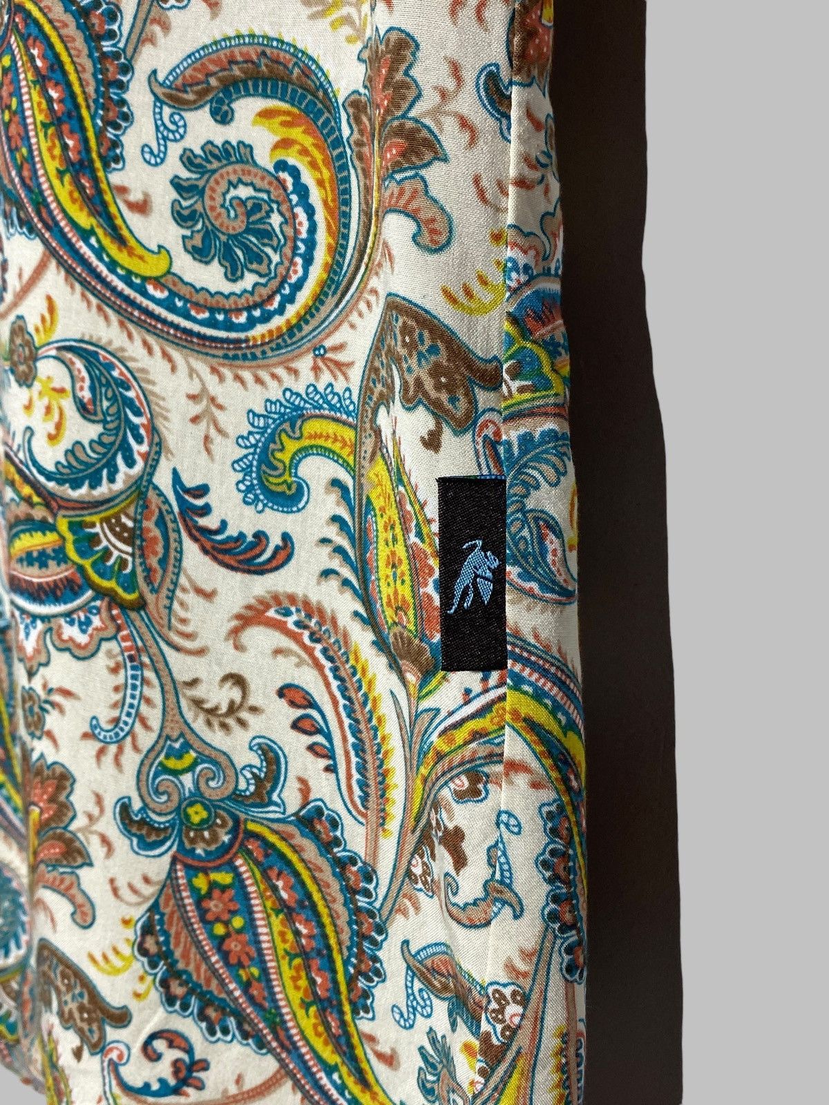 Etro Etro Milano Paisley Pattern All Over Print Button Up Shirt Size US XL / EU 56 / 4 - 7 Thumbnail