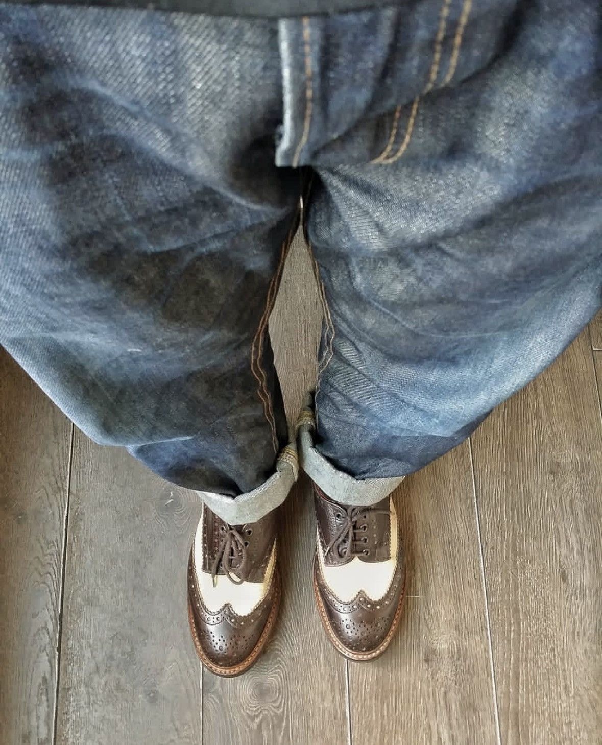 Junya Watanabe × Tricker's Trickers x Junya Watanabe cdg Leather Shoes Size US 7 / EU 40 - 3 Thumbnail
