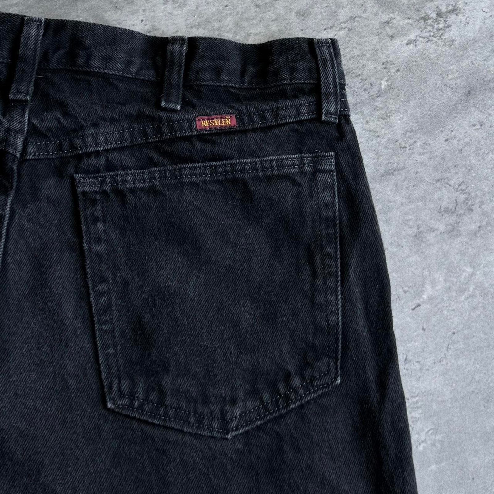 Japanese Brand × Vintage Vintage Y2K Faded Black Grunge Opium Denim Jeans Size US 34 / EU 50 - 3 Thumbnail