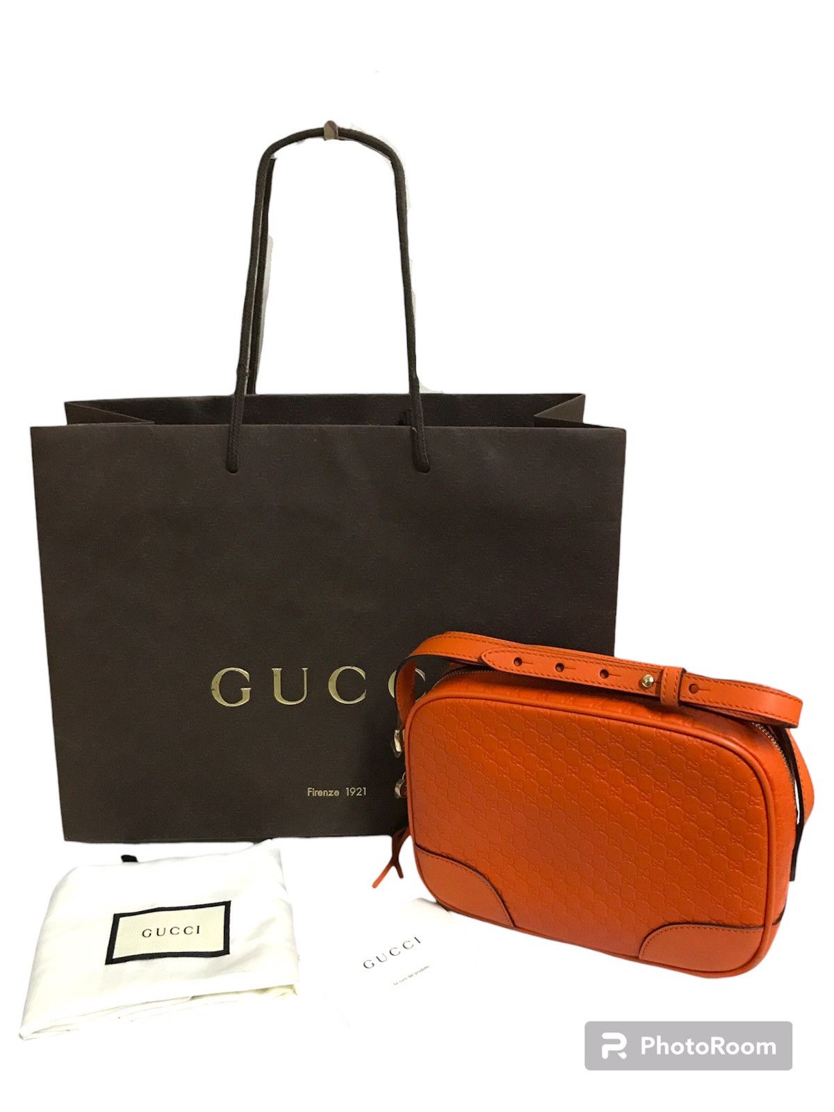Gucci Bree Microguccissima Leather bag