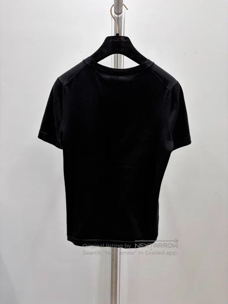Chanel Chanel Multi-element logo black T-shirt short sleeve Size XXS / US 00 / IT 34 - 2 Thumbnail