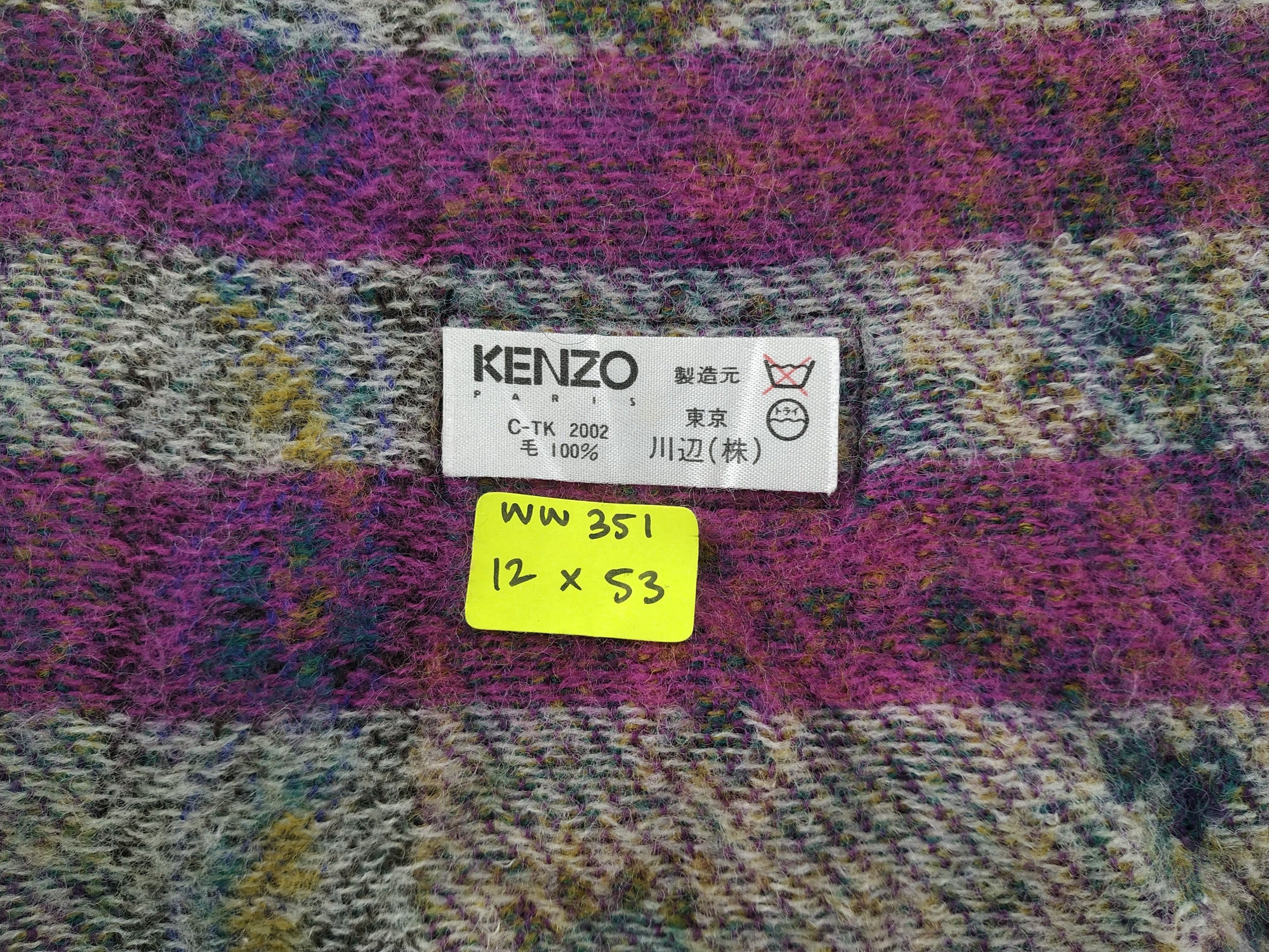 Kenzo Kenzo Scarf / Muffler / Neckwear - WW351 Size ONE SIZE - 6 Thumbnail