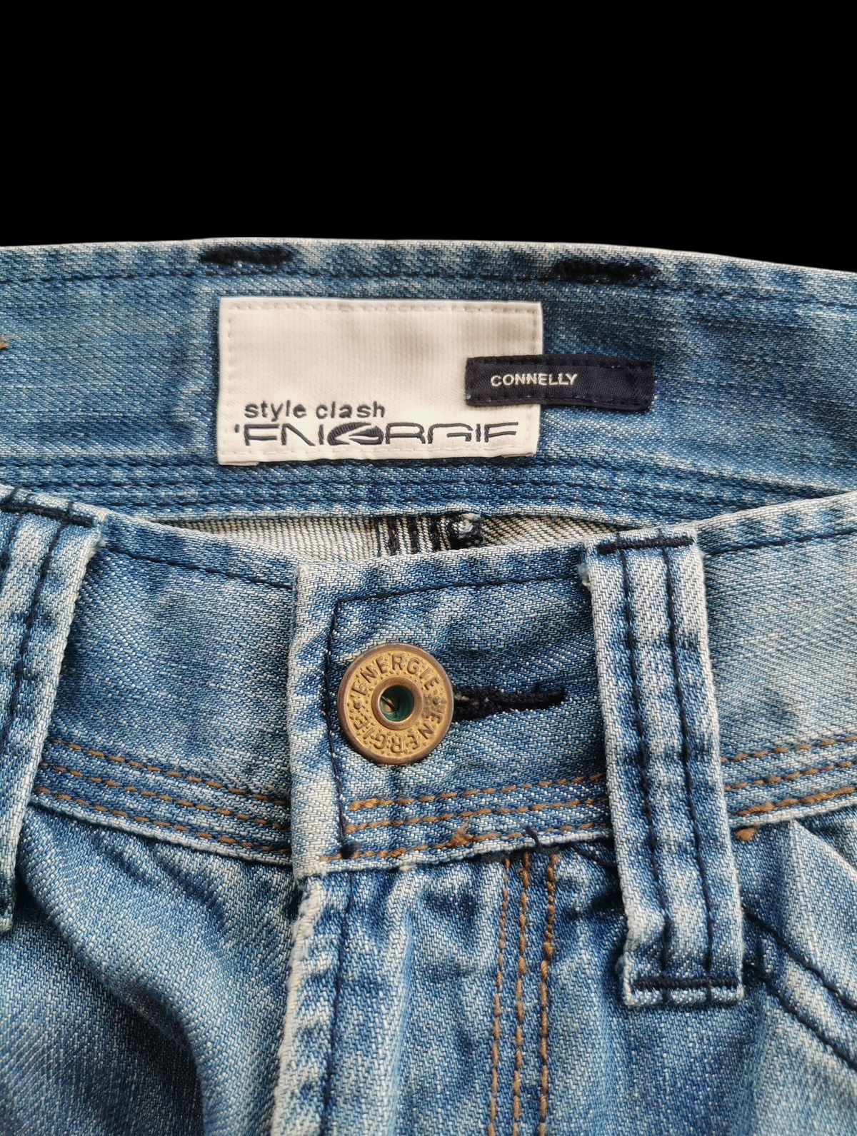 Ed Hardy Y2K Energie Style Clash Jeans Size 30 Vintage Denim Size US 30 / EU 46 - 14 Thumbnail