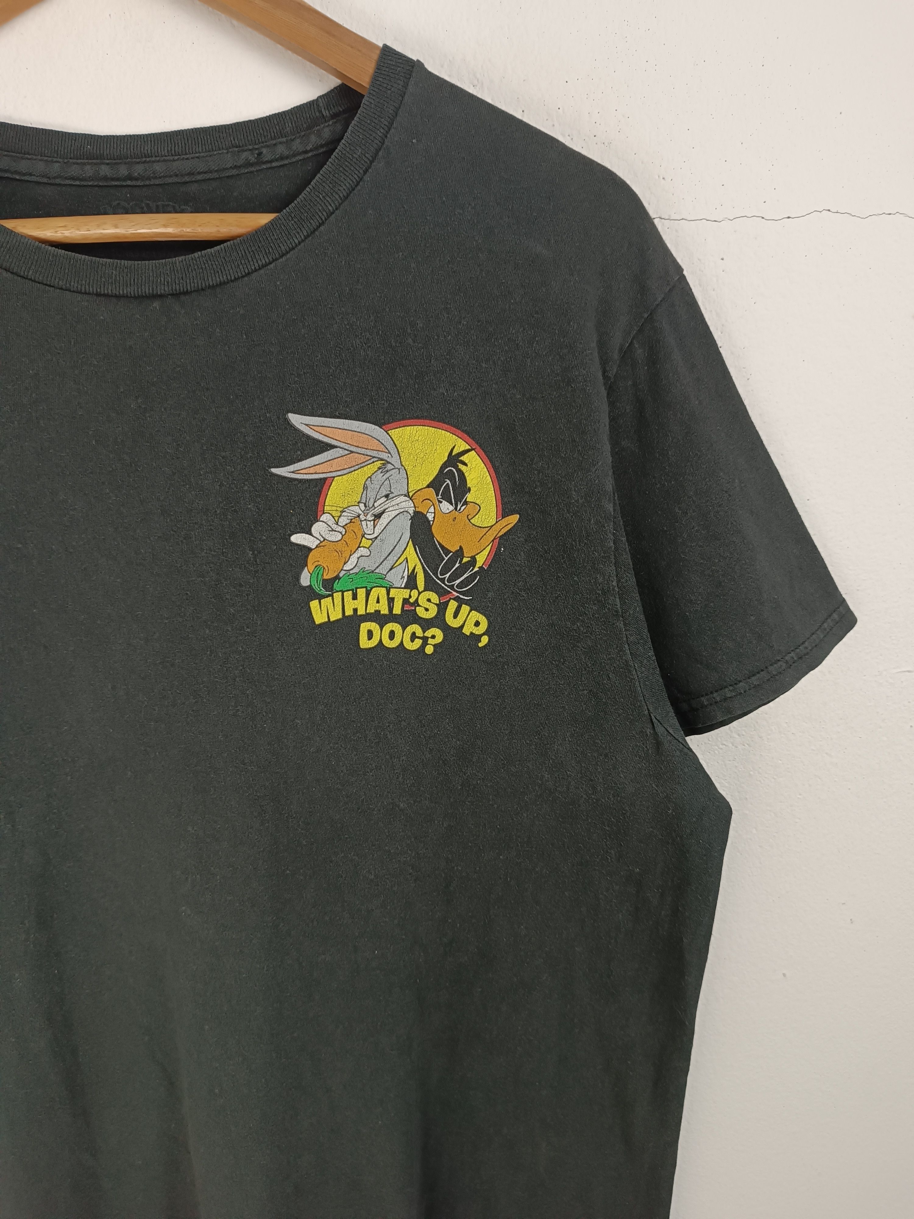 Cartoon Network THRASHED FADED VINTAGE LOONEY TUNES WHATS UP DOC SMALL LOGO Size US L / EU 52-54 / 3 - 6 Thumbnail