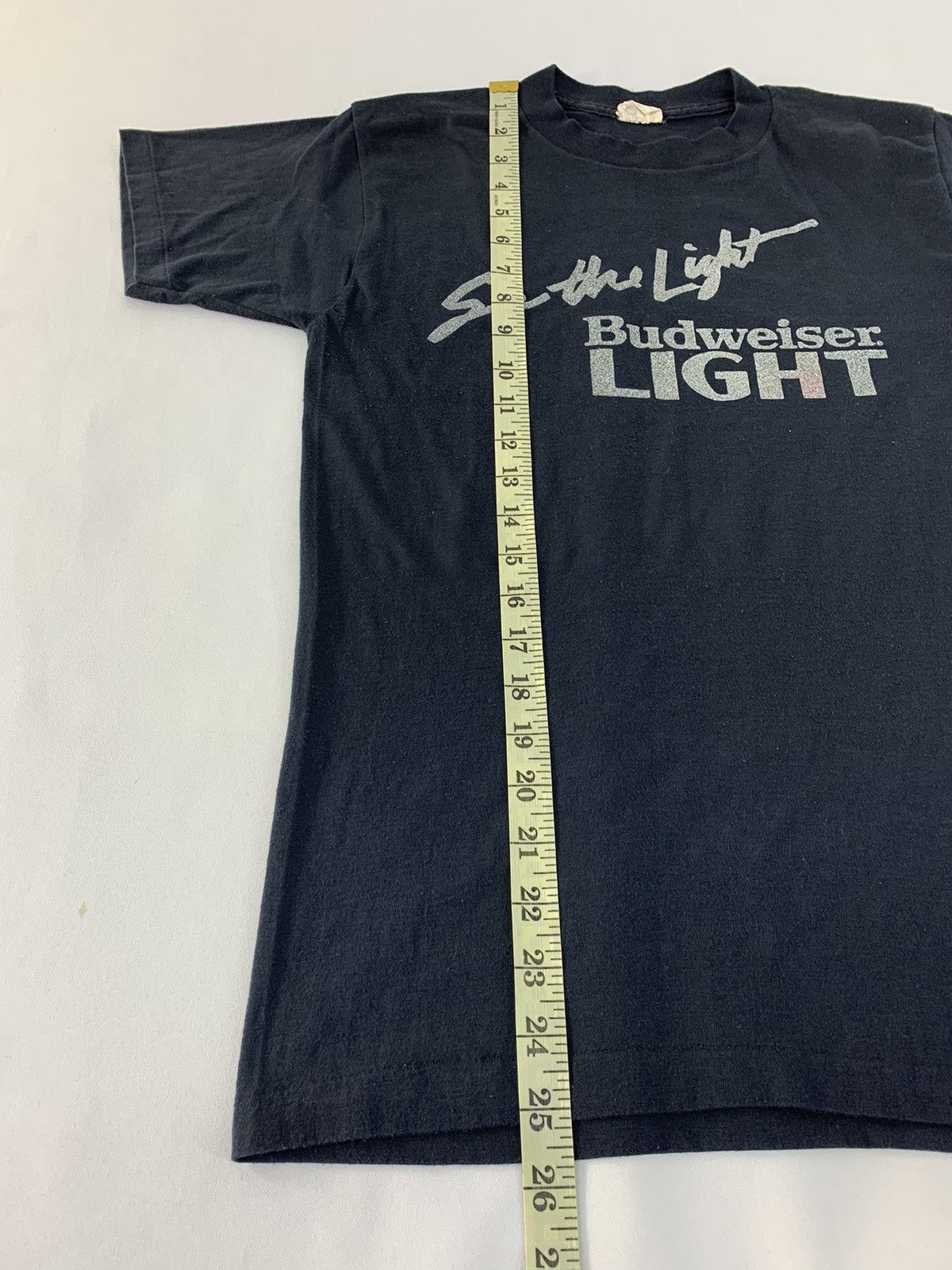 Budweiser 80s 90s Budweiser See The Light Beer Promo Crewneck Tee Size US S / EU 44-46 / 1 - 9 Thumbnail