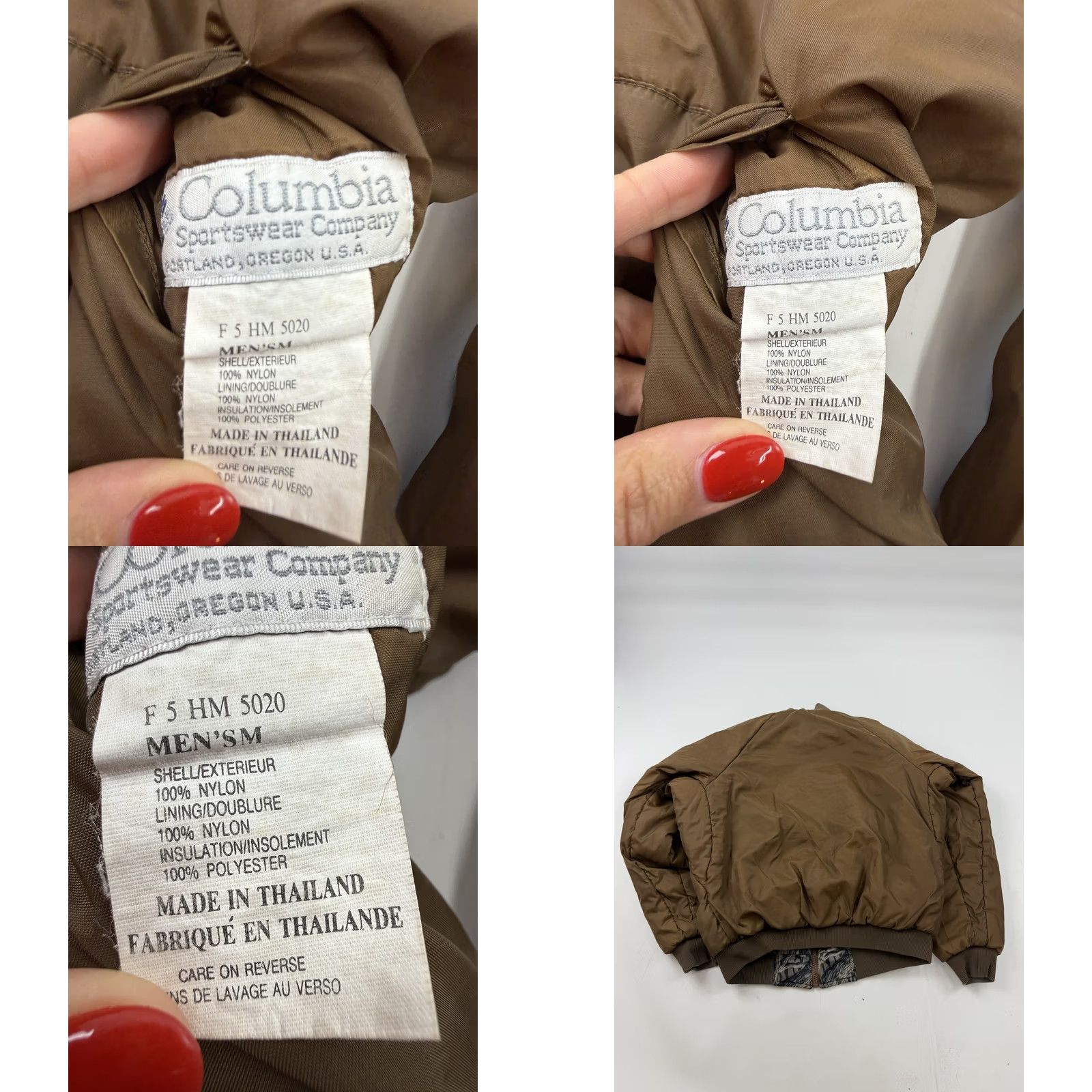 Vintage Columbia Jacket Mens Medium Camo Mossy Oak Reversible Bomber Hunting F5HM5020 Size US M / EU 48-50 / 2 - 9 Thumbnail