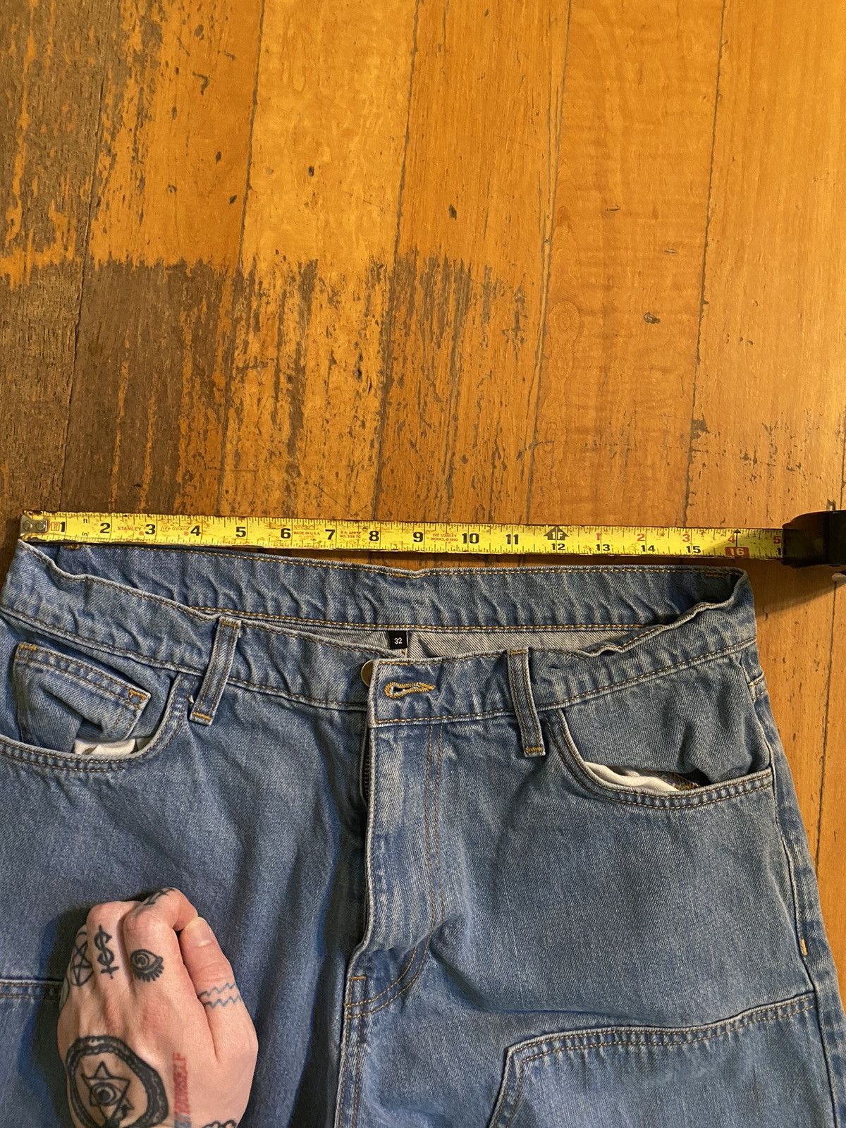 Carhartt × Vintage vintage double knee jeans Size US 32 / EU 48 - 5 Thumbnail