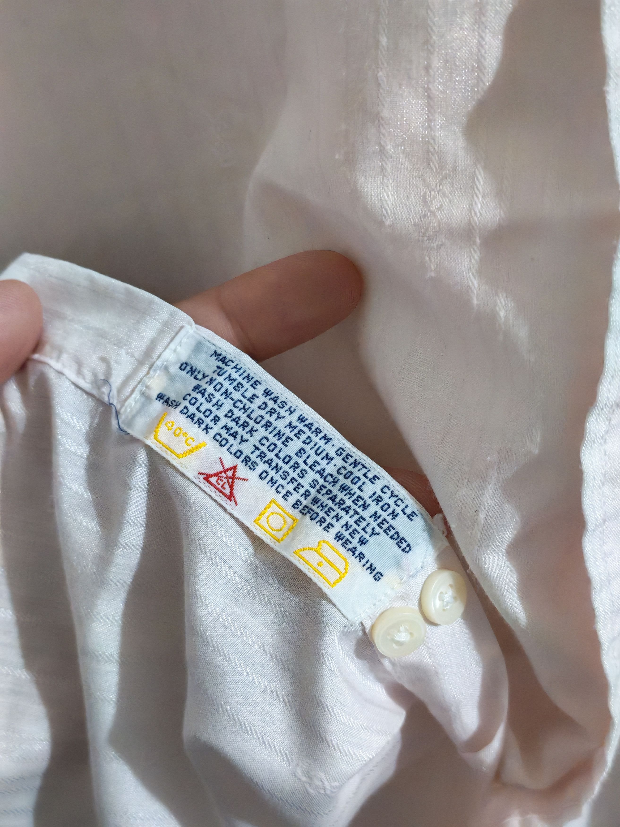 Yves Saint Laurent YSL embroidery shirt Size US L / EU 52-54 / 3 - 6 Thumbnail