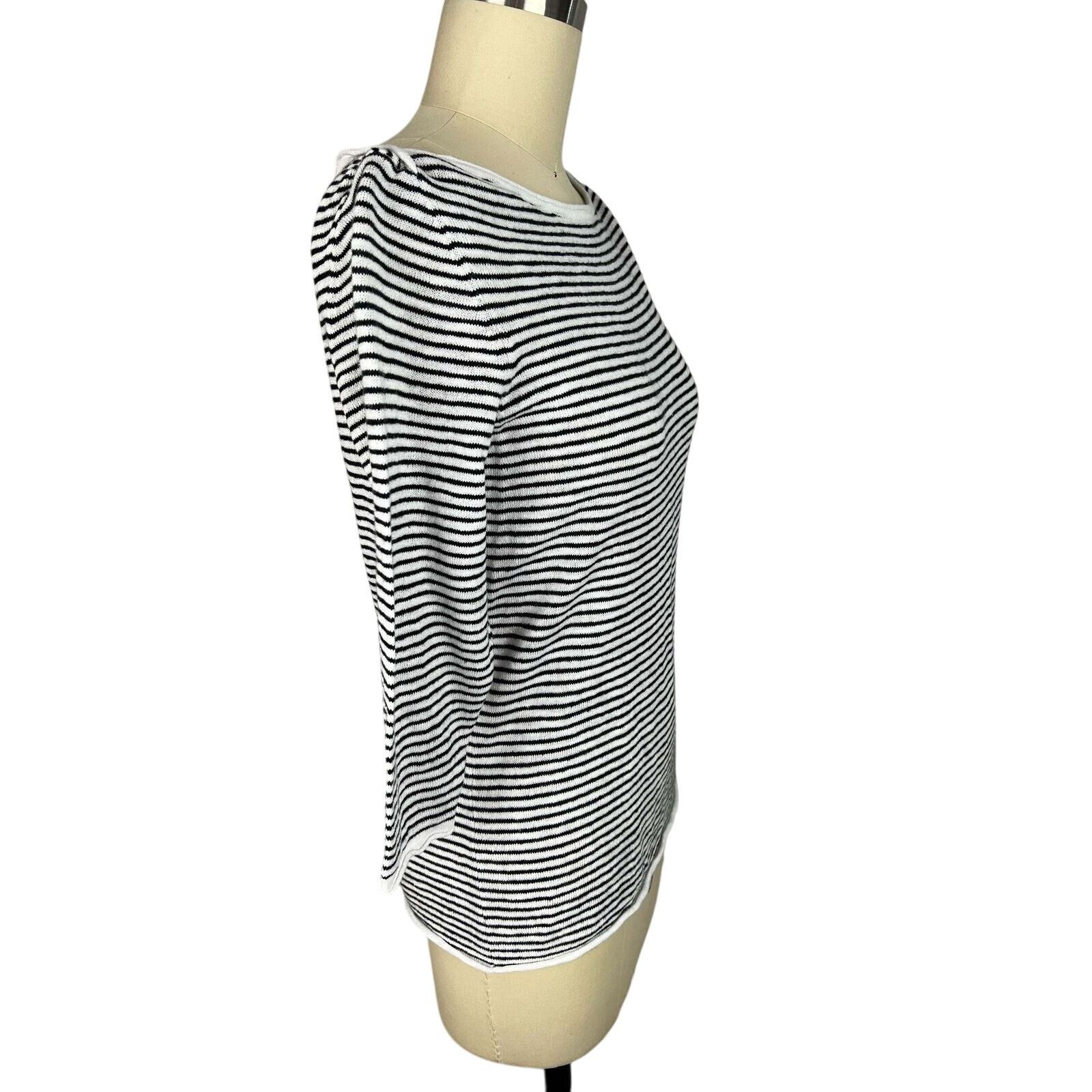 Eileen Fisher Eileen Fisher striped linen top sz XS Size XS / US 0-2 / IT 36-38 - 2 Thumbnail