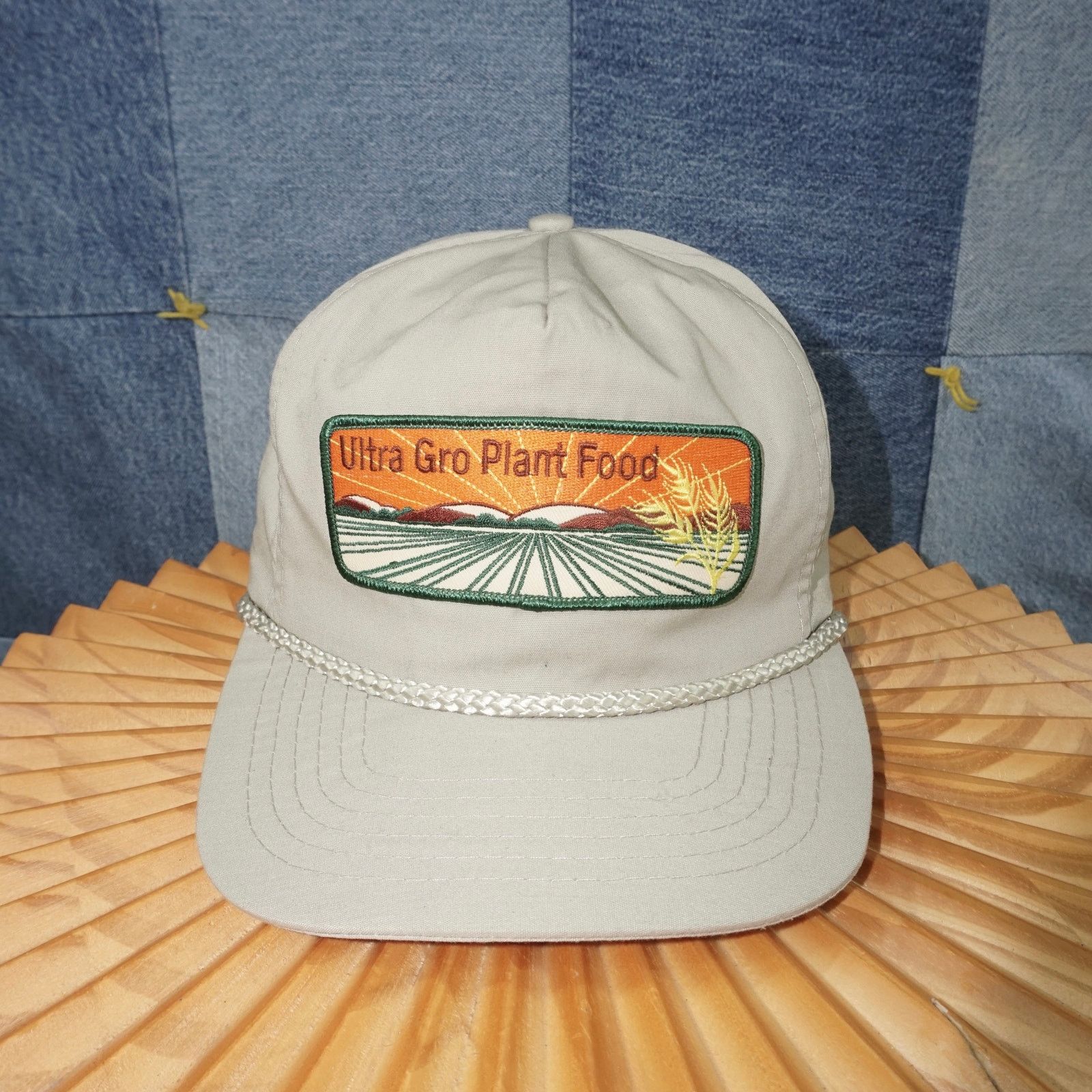 Vintage OSFA - Vintage Y2K ultra GRO plant food embroider patch hat Size ONE SIZE - 1 Thumbnail
