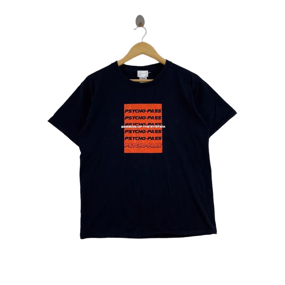 Vintage ANIME PSYCHO PASS Sinners Of The System Tee Shirt Cyberpunk Size US M / EU 48-50 / 2 - 1 Thumbnail