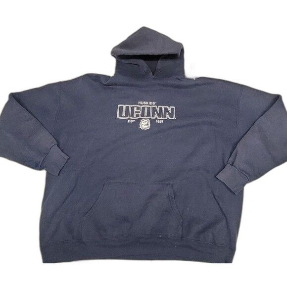 Lee Vtg UCONN Lee Sport Hoodie Connecticut Huskies Size US XXL / EU 58 / 5 - 1 Thumbnail
