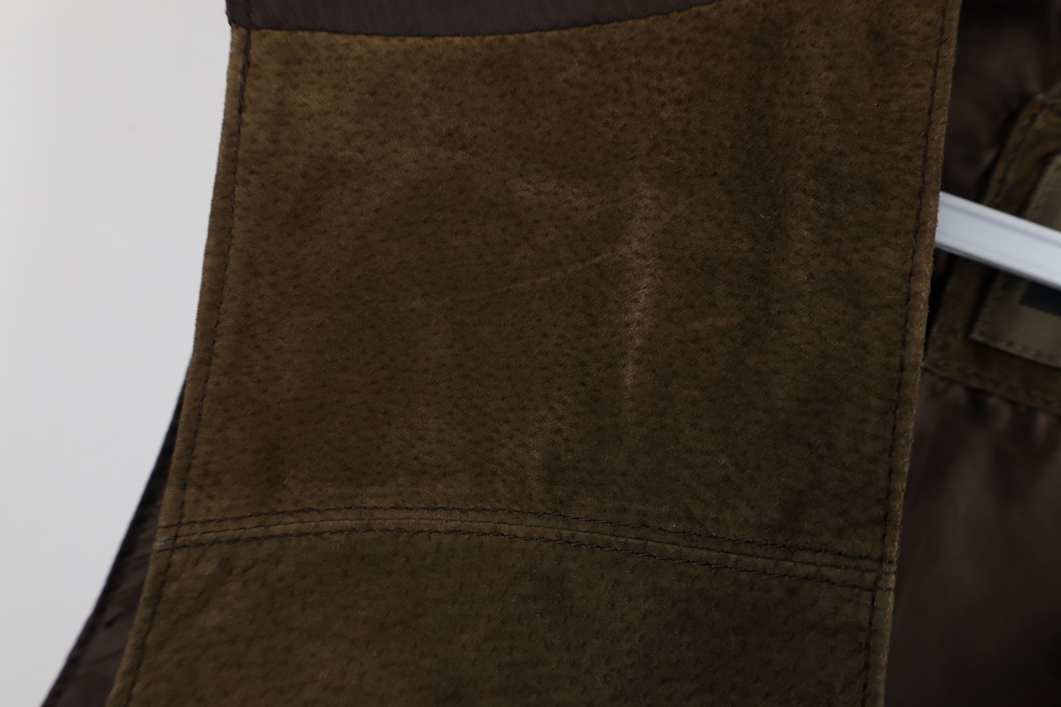 Vintage Vintage 90s Members Only Leather Buckle Back Vest Jacket Size US XL / EU 56 / 4 - 5 Thumbnail