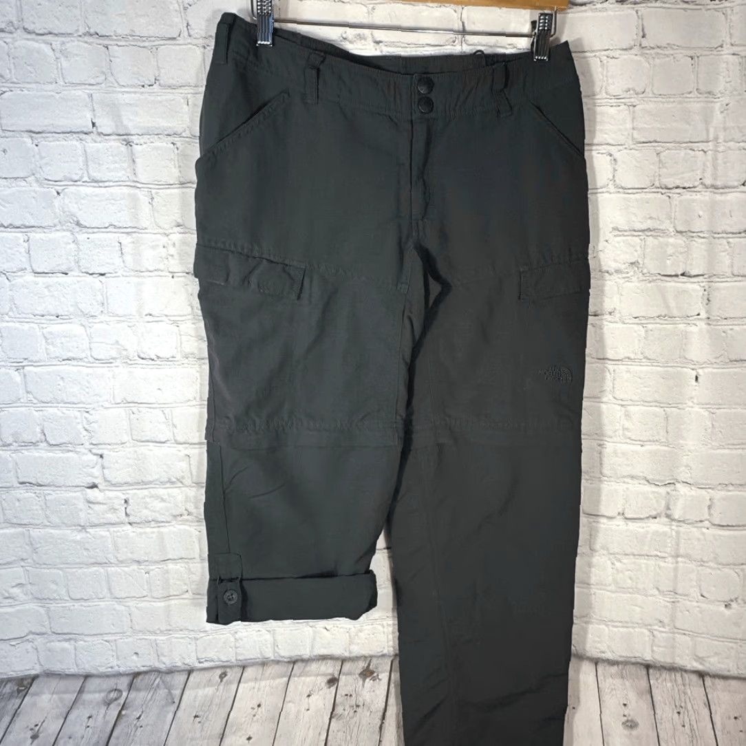 The North Face THE NORTH FACE Pants Womens 8 Short Gray Convertible Lightweight Hiking Outdoor Size 30" / US 8 / IT 44 - 3 Thumbnail