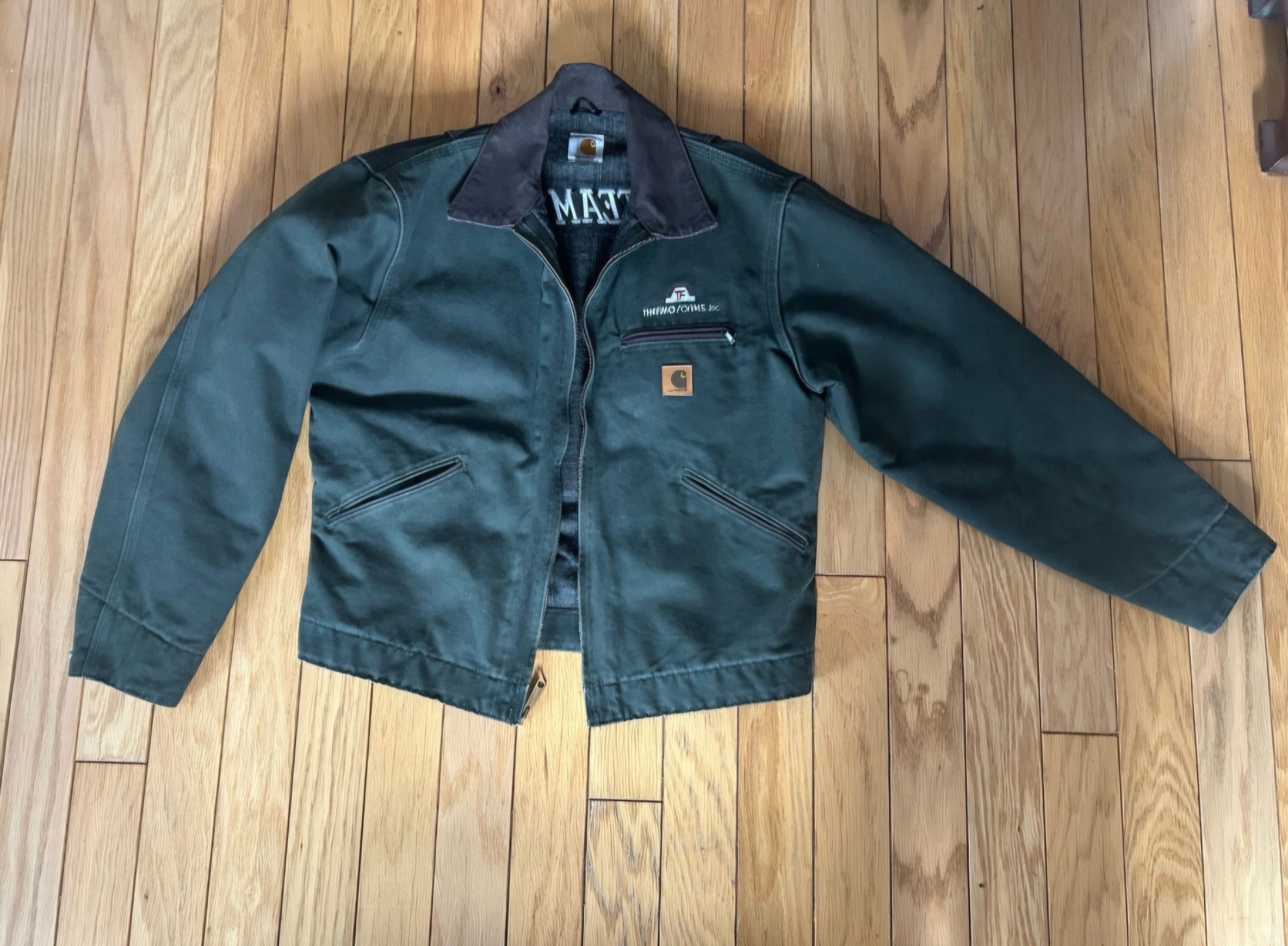 Carhartt Vintage Carhartt detroit J97 Moss Size Medium Size US M / EU 48-50 / 2 - 1 Thumbnail