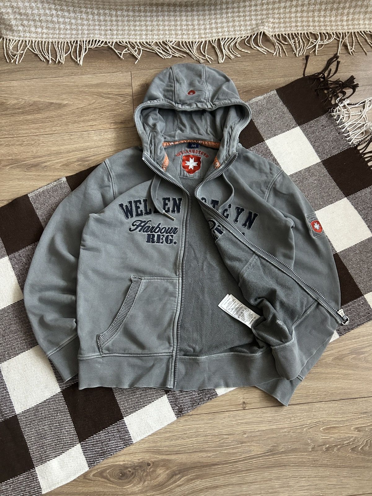 Vintage × Wellensteyn Wellensteyn Harbour Couture Big logo zip-hoodies y2k Size US M / EU 48-50 / 2 - 1 Thumbnail