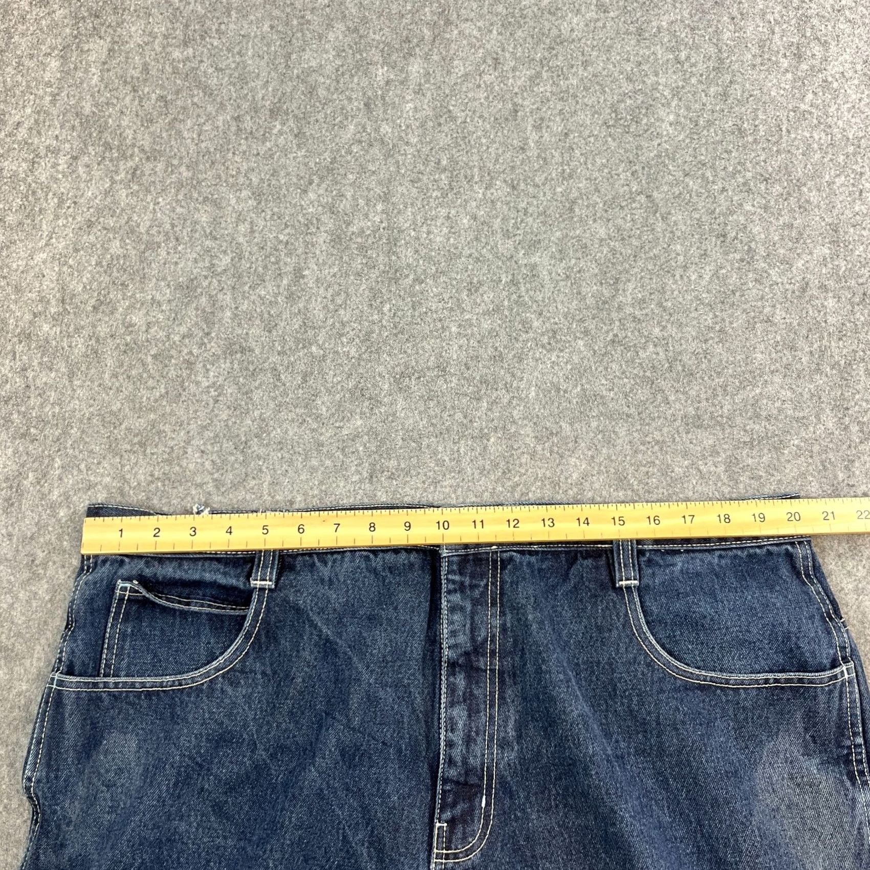 Southpole VINTAGE Southpole Mens Denim Shorts Bermuda Denim 90s Y2K Grunge Hiphop Blue VTG 90s Mens Shorts W40 Waist 40 Casual Knit Bermuda Size US 40 / EU 56 - 6 Thumbnail