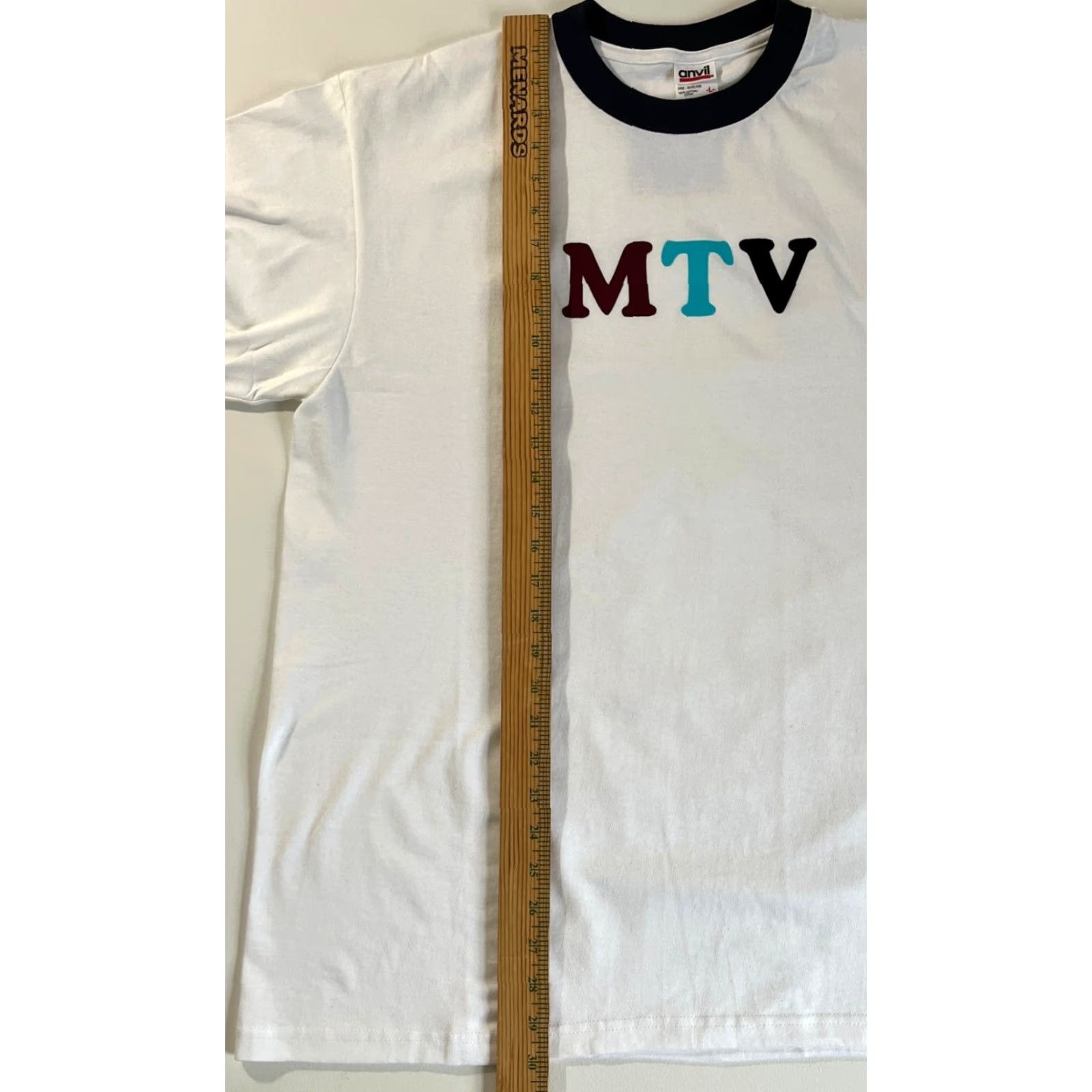 Anvil NOS Vintage MTV Video Music Awards T-Shirt Anvil Velvet Print Sz L Size US L / EU 52-54 / 3 - 7 Thumbnail