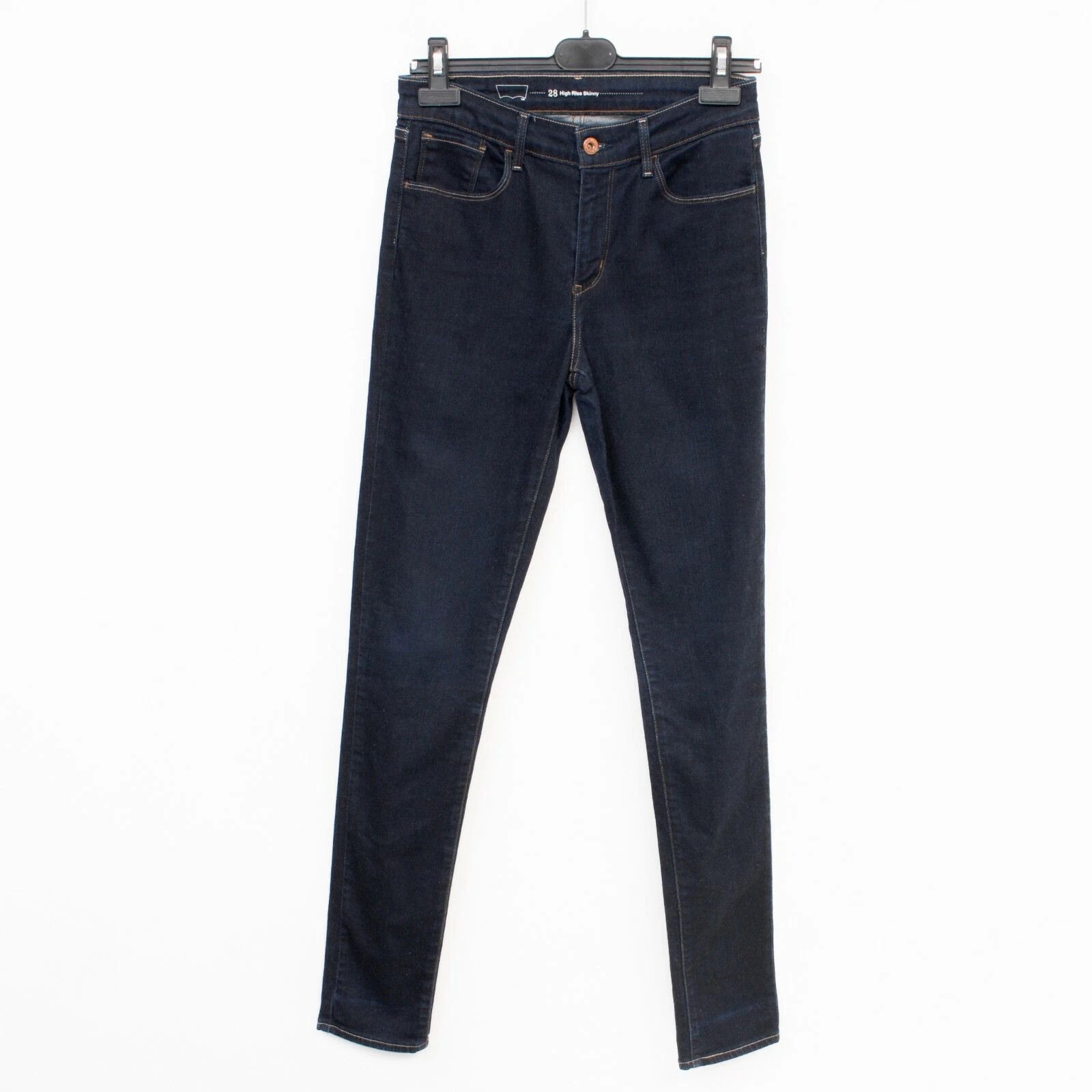 Levi's STRAUSS High Rise Skinny Women W28 L34 Jeans Trousers Slim Size 28" / US 6 / IT 42 - 1 Thumbnail