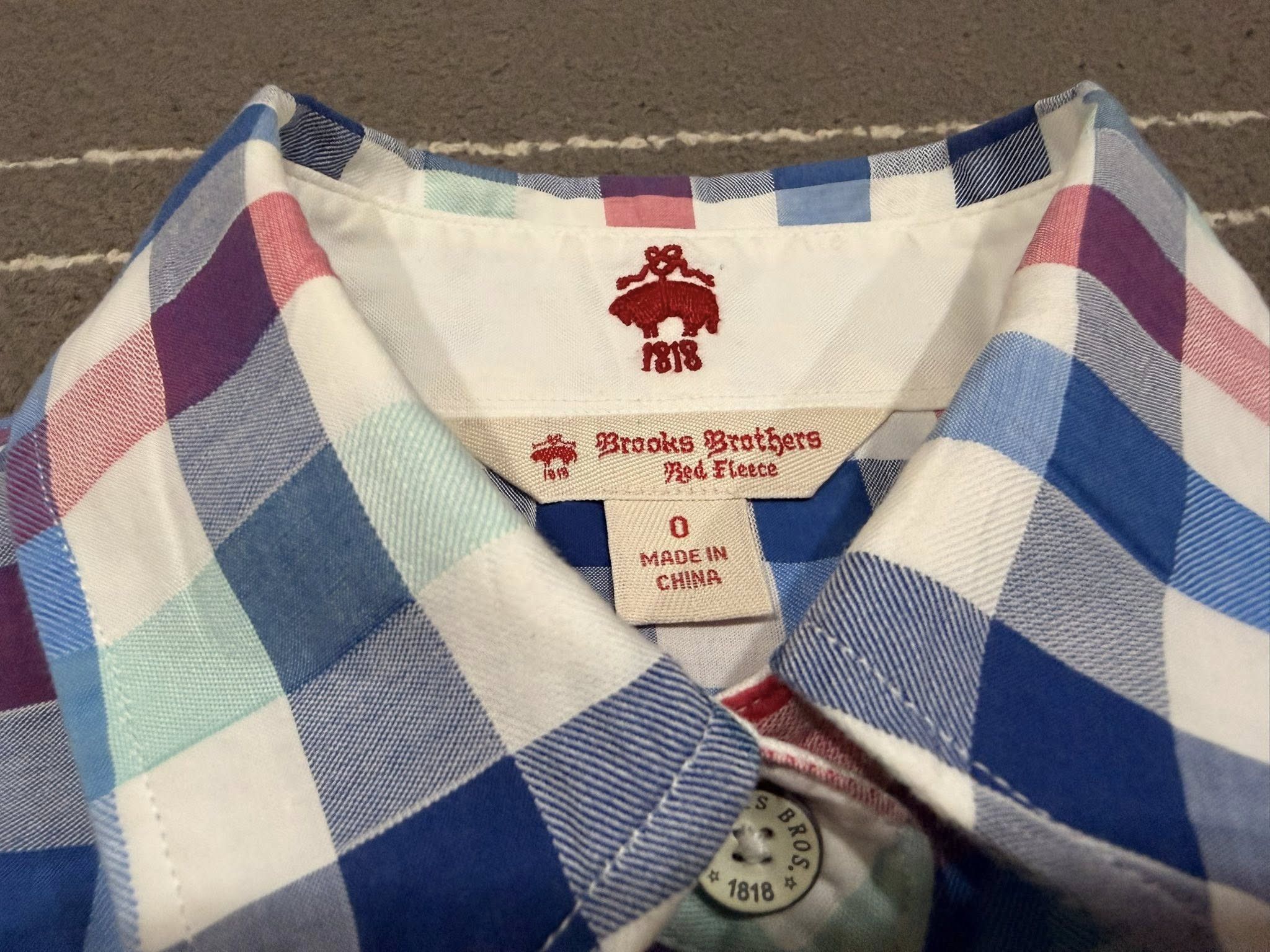 Brooks Brothers Brooks Brothers Red Fleece button up WOMEN XS 2744 Size XS / US 0-2 / IT 36-38 - 6 Thumbnail