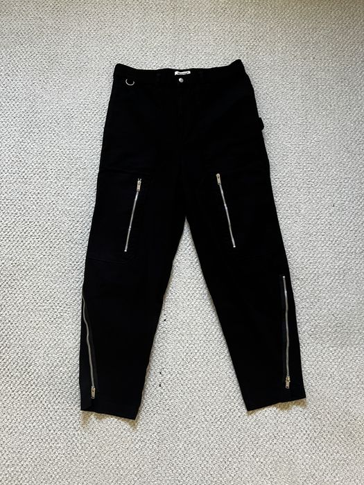Black Zipper Pants