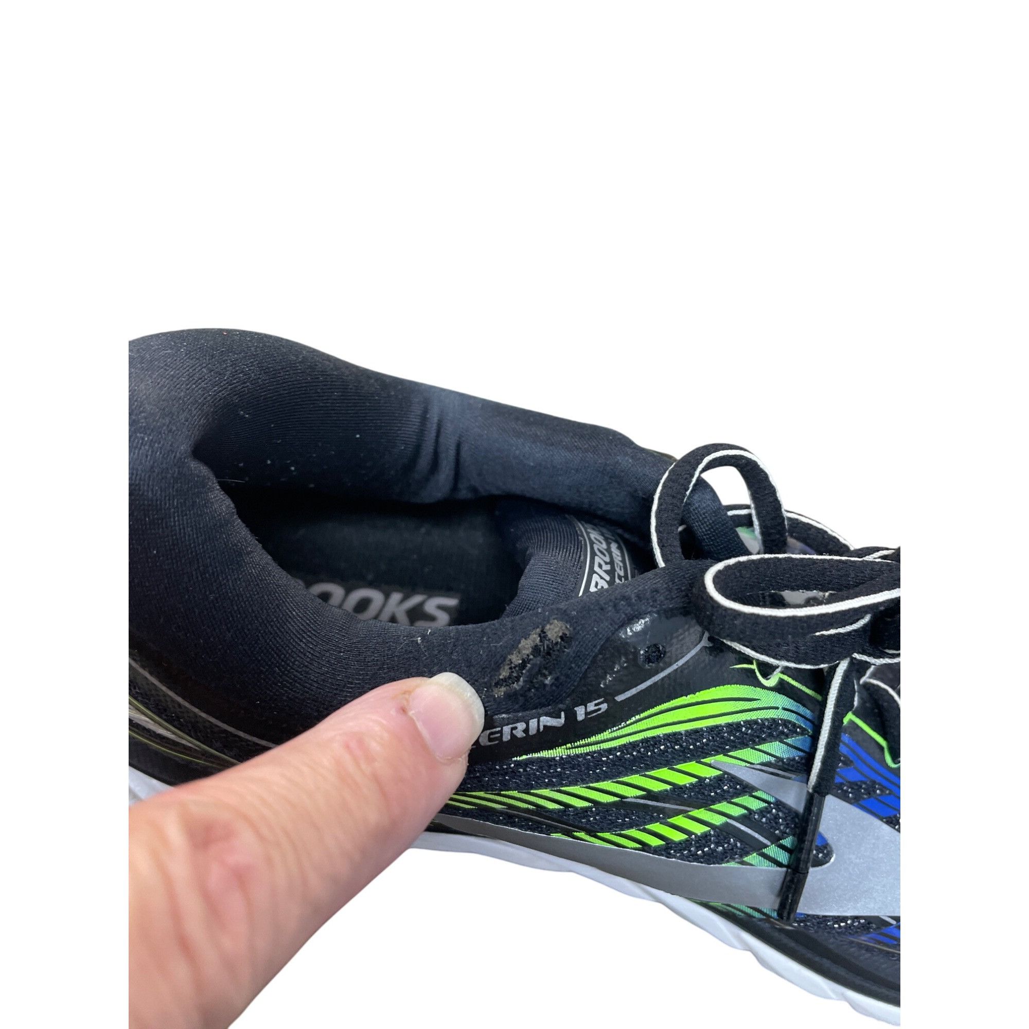 Brooks Brooks Glycerin GTS 15 Mens Black Blue Running Sneakers Size Size US 10.5 / EU 43-44 - 5 Thumbnail