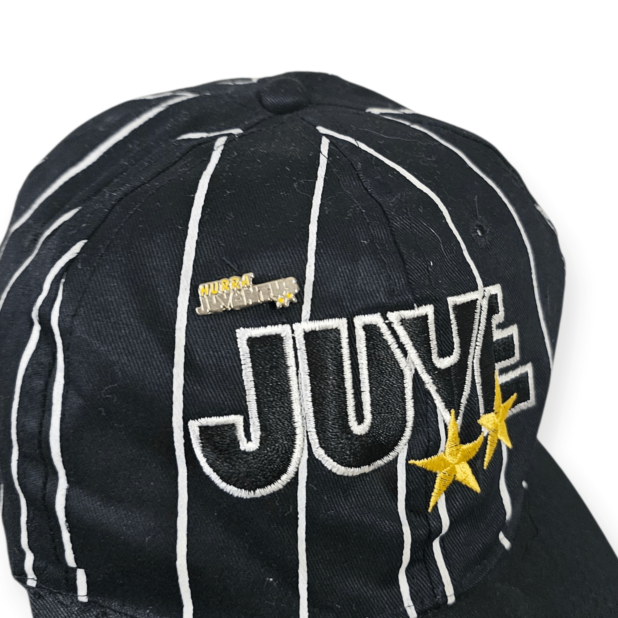 Vintage Juventus Pinstripe 90's Hat Size ONE SIZE - 3 Thumbnail