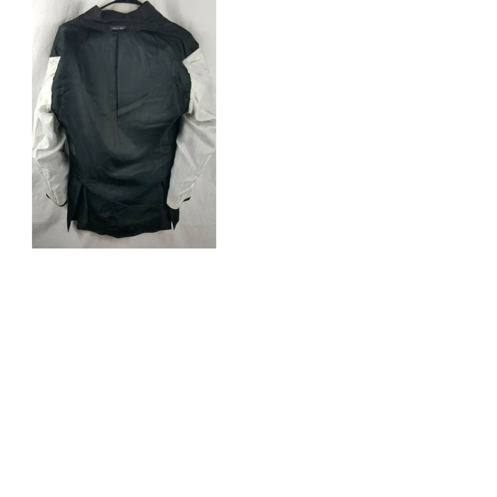 Vintage NALDINI Bertolini Lanificio Blazer Jacket 36R Super 150's Wool 3 Button ITALY Size 36R - 9 Thumbnail