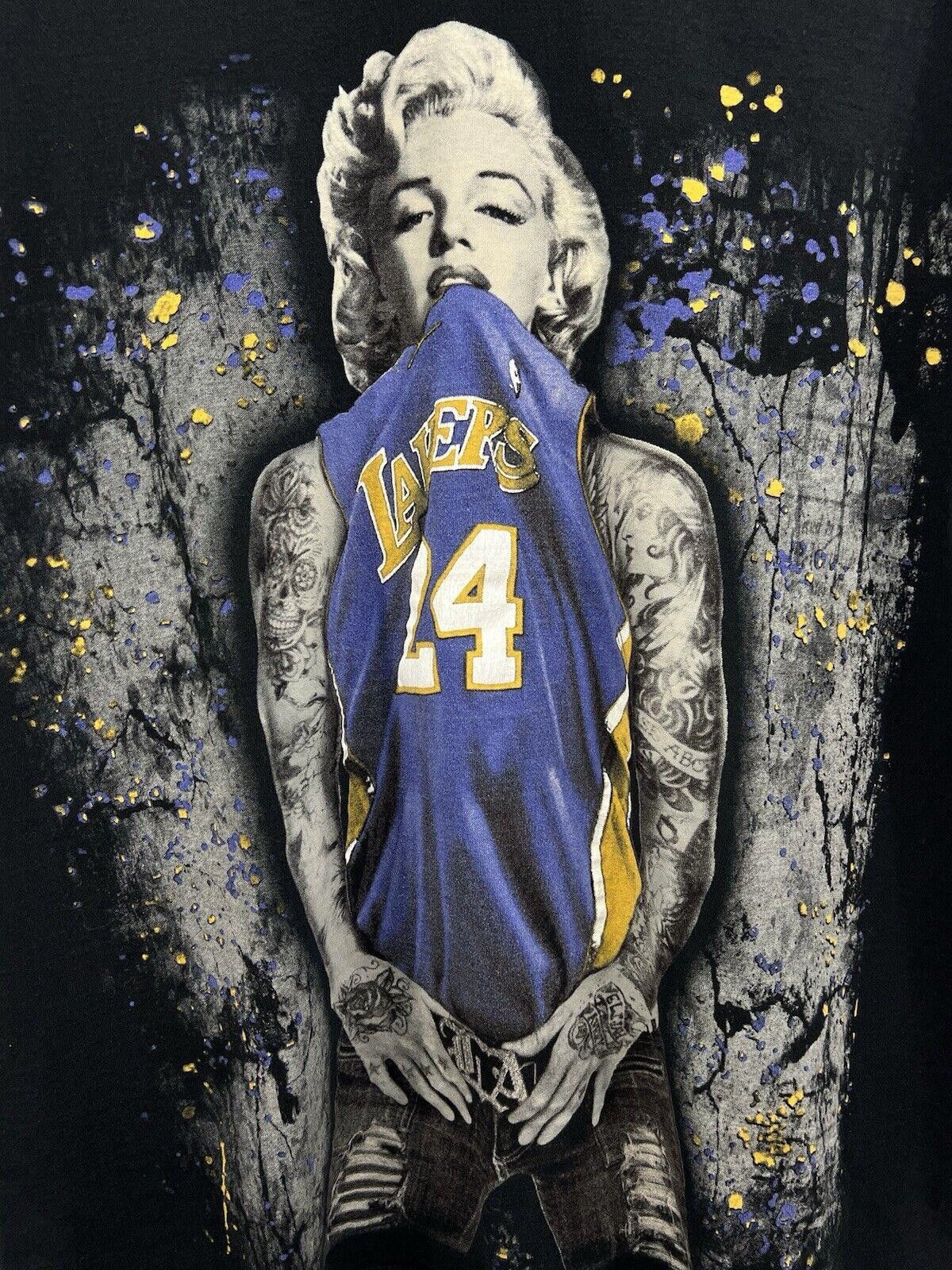 Designer Marilyn Monroe Kobe Bryant LA Lakers Size 2XL, #TG Size US XXL / EU 58 / 5 - 2 Thumbnail