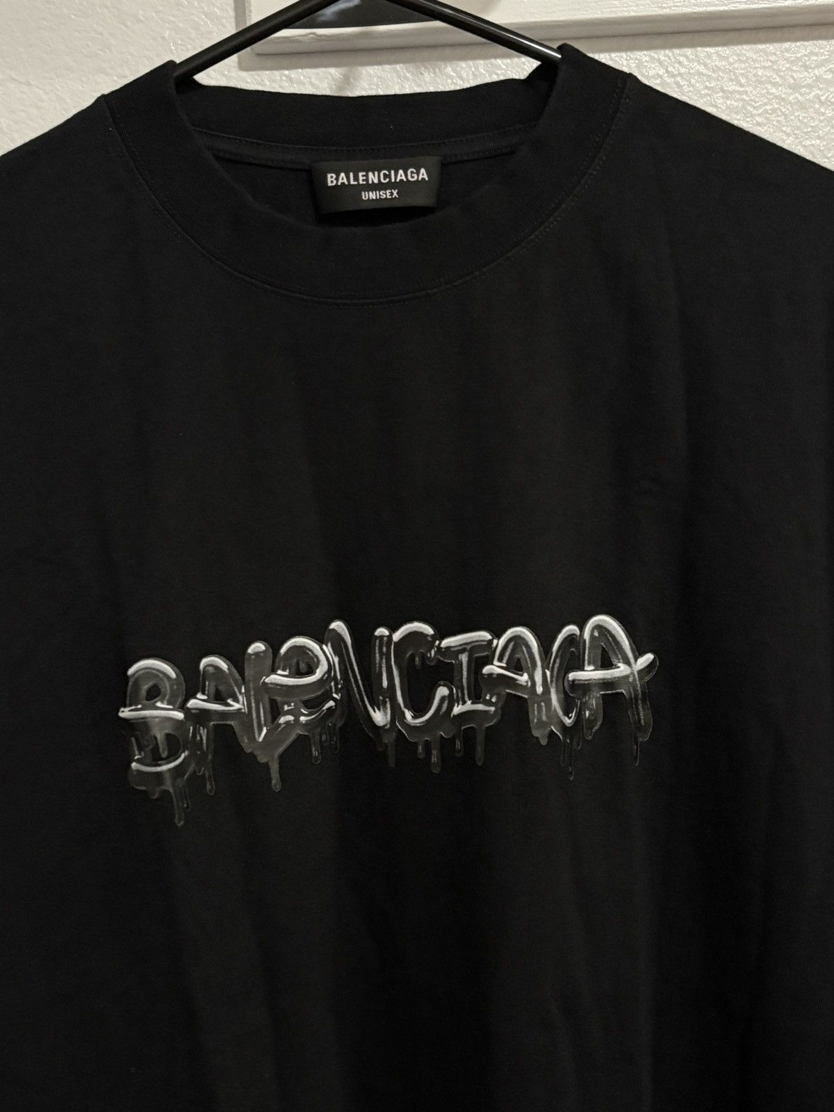 Balenciaga Balenciaga black logo shirt Disney lettering Size US L / EU 52-54 / 3 - 6 Thumbnail