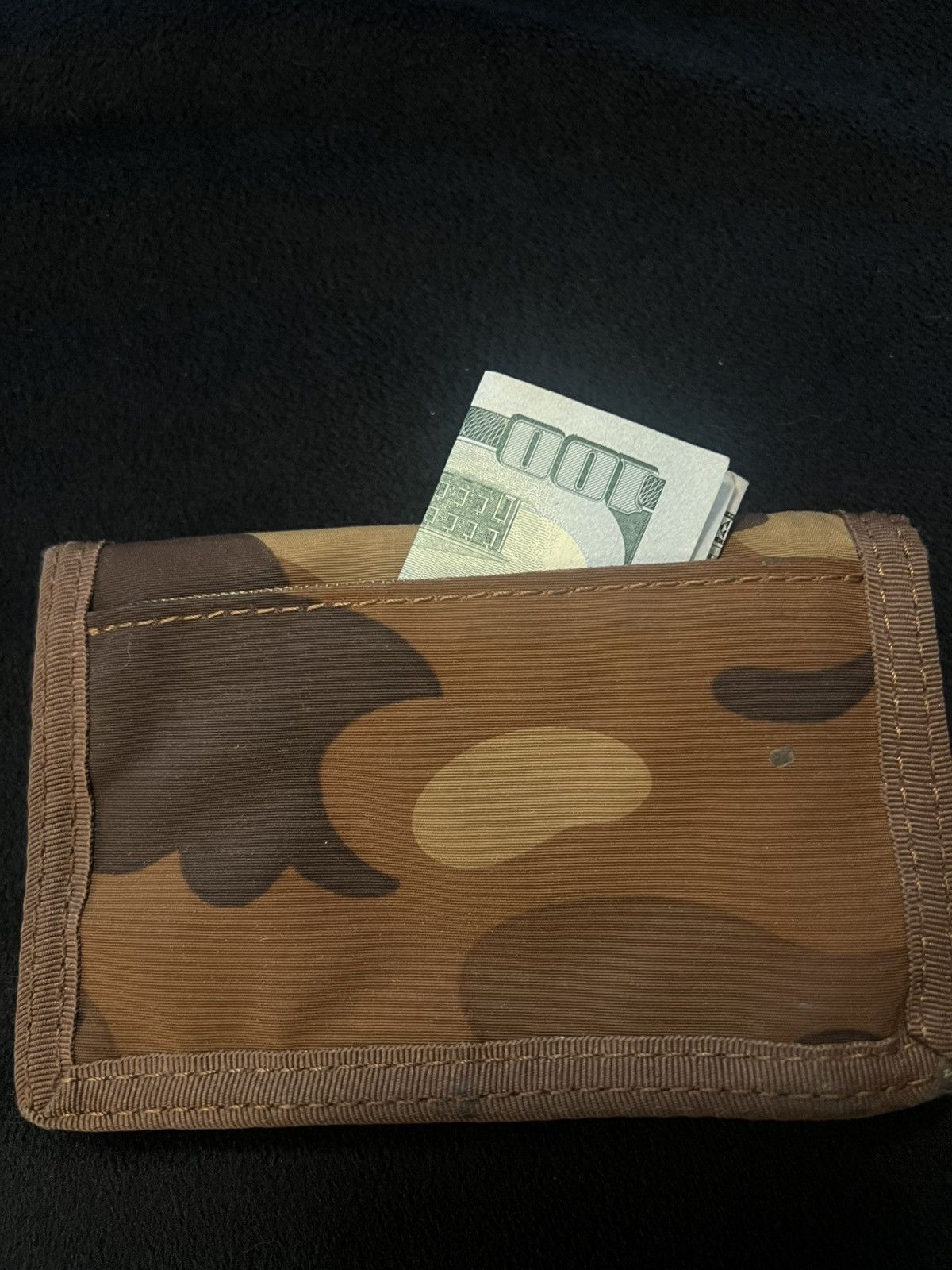 Bape Brown camo trifold wallet Size ONE SIZE - 16 Thumbnail