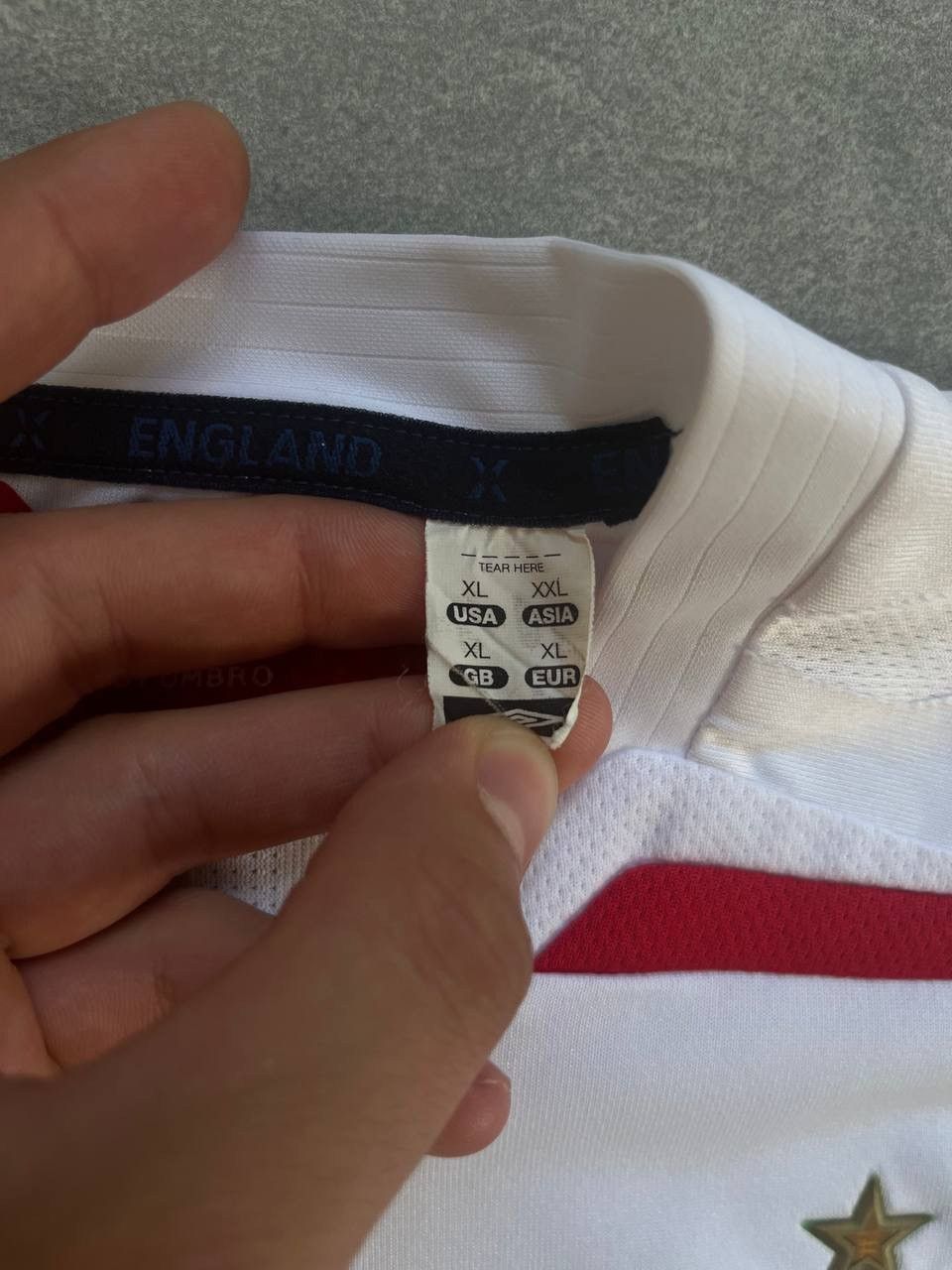 Umbro England Umbro 07-09 Home Kit Size US XL / EU 56 / 4 - 3 Thumbnail