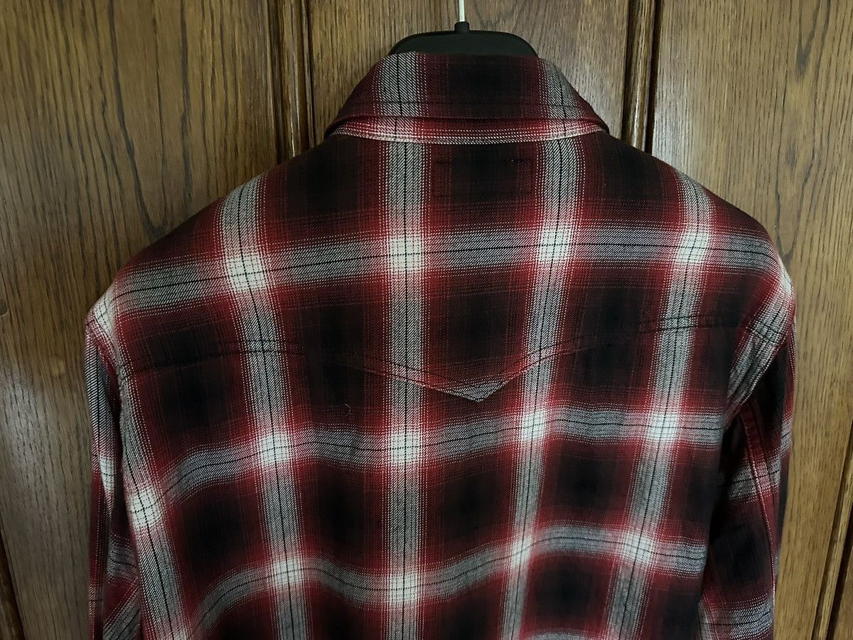 Saint Laurent Paris FW16 Saint Laurent Palladium red black flannel Hedi L Size US L / EU 52-54 / 3 - 17 Thumbnail