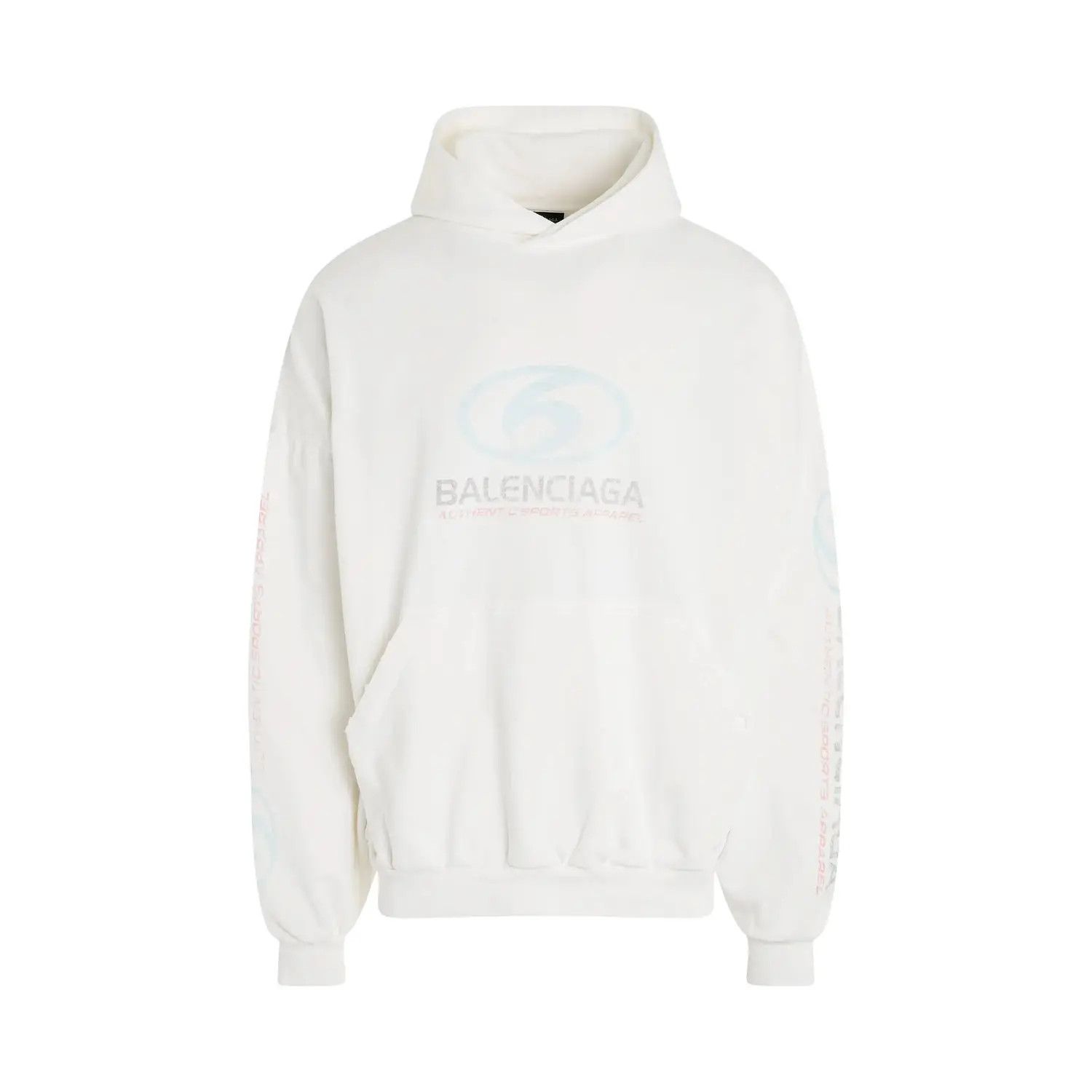パーカー・フーディ BALENCIAGA SURFER ROUND OVERSIZE HOODIE UNISEX Balenciaga Surfer Pullover Hoodie | eBay