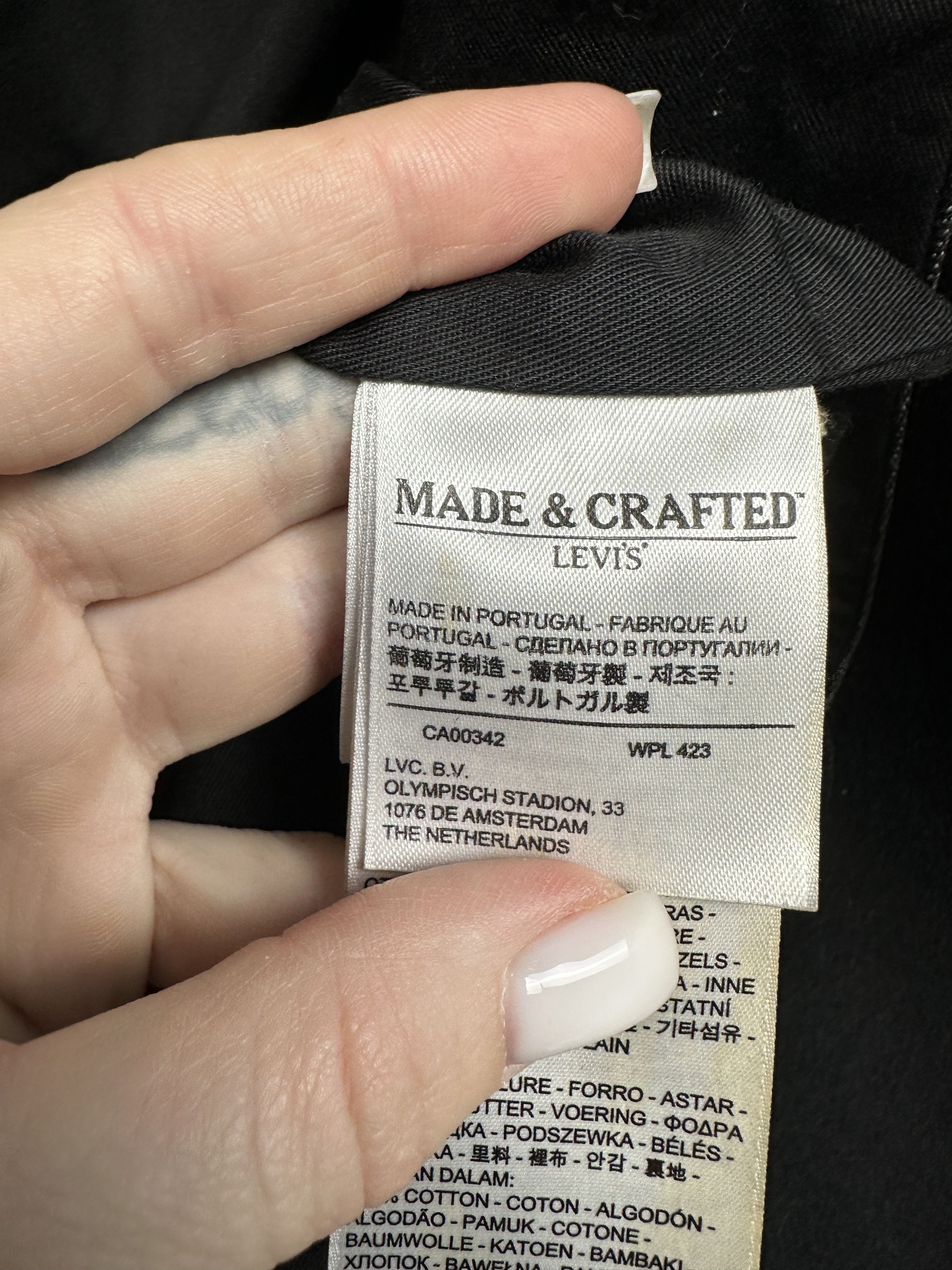 Levi's Made & Crafted Levi’s Made & Crafted Womens Wool Coat Jacket Size M / US 6-8 / IT 42-44 - 4 Thumbnail