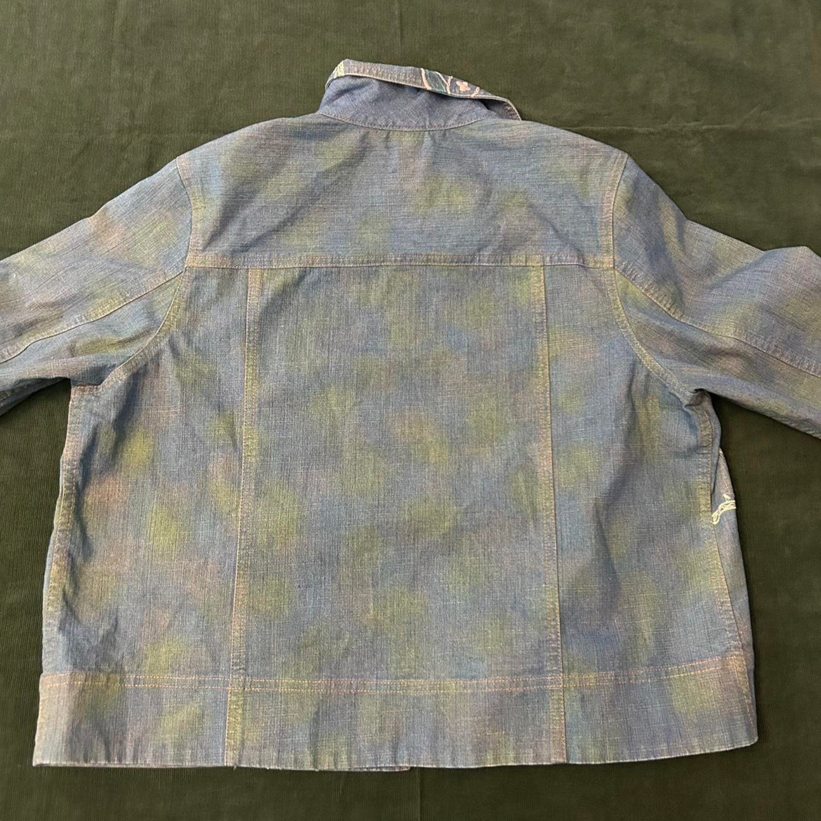 Other Vintage embroidered denim jacket Size L / US 10 / IT 46 - 6 Thumbnail