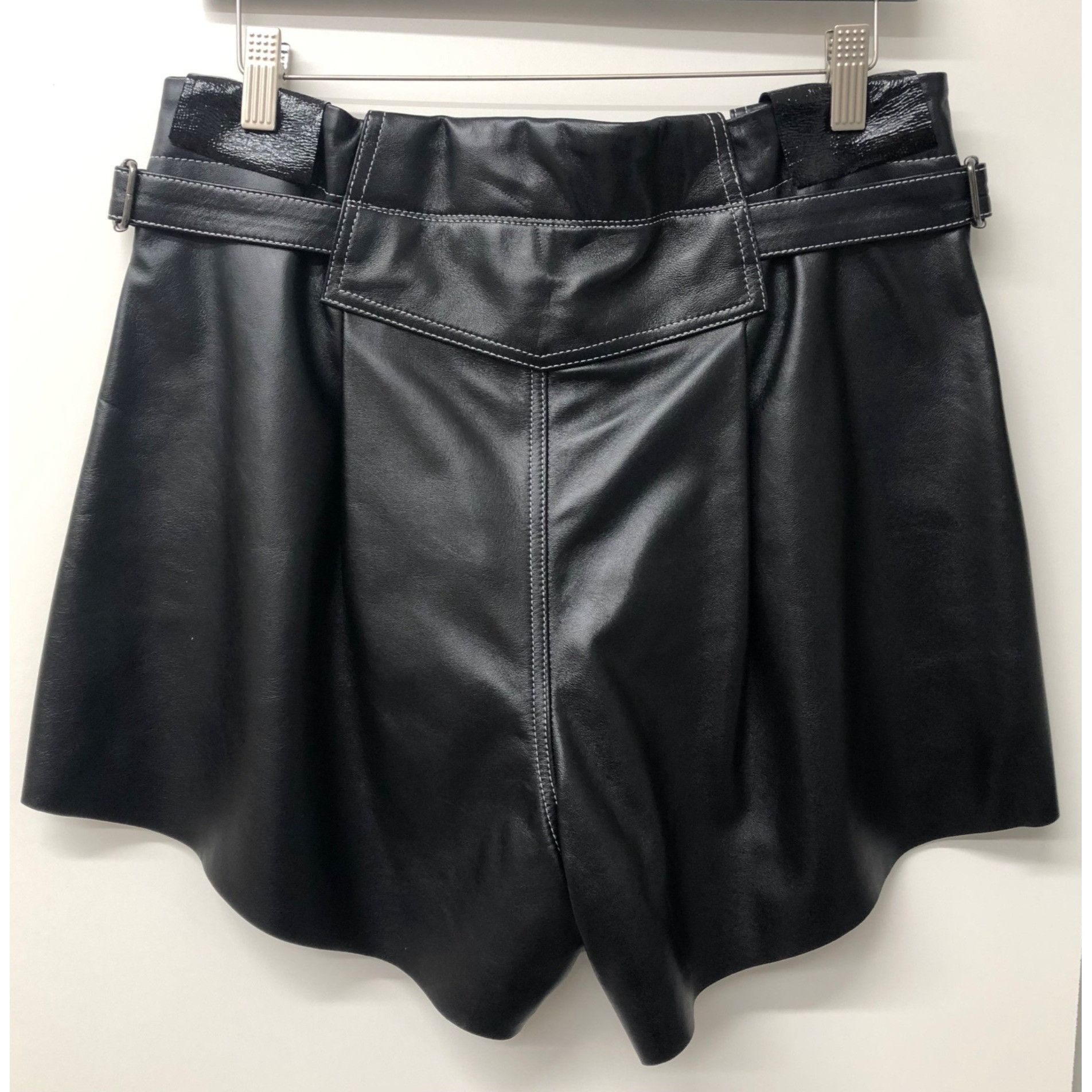 Other Black Leather Shorts - The Mannei -SAKIB -EU 40 / USA Size 1 Size 32" / US 10 / IT 46 - 6 Thumbnail