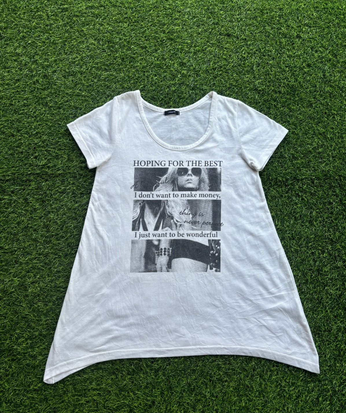 Y2k L'espoir Phototee Hysteric Style Tshirt