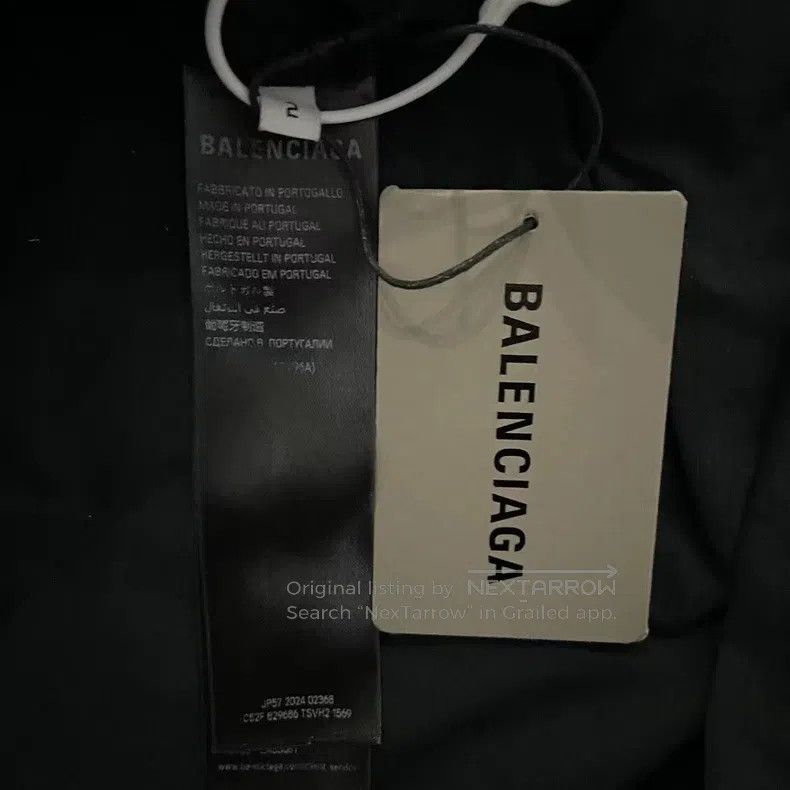 Balenciaga Balenciaga Black and Red Striped Short Sleeve T-Shirt with Size US M / EU 48-50 / 2 - 4 Thumbnail