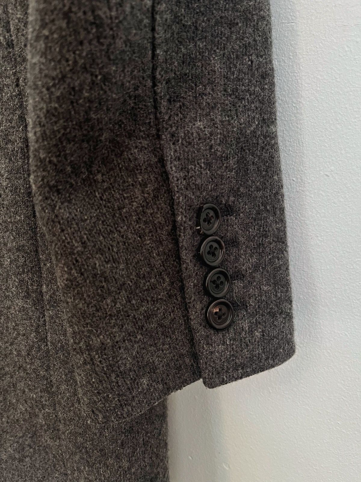 Dolce & Gabbana Dolce & Gabbana Grey Wool Overcoat Made in Italy IT44 Size US S / EU 44-46 / 1 - 3 Thumbnail