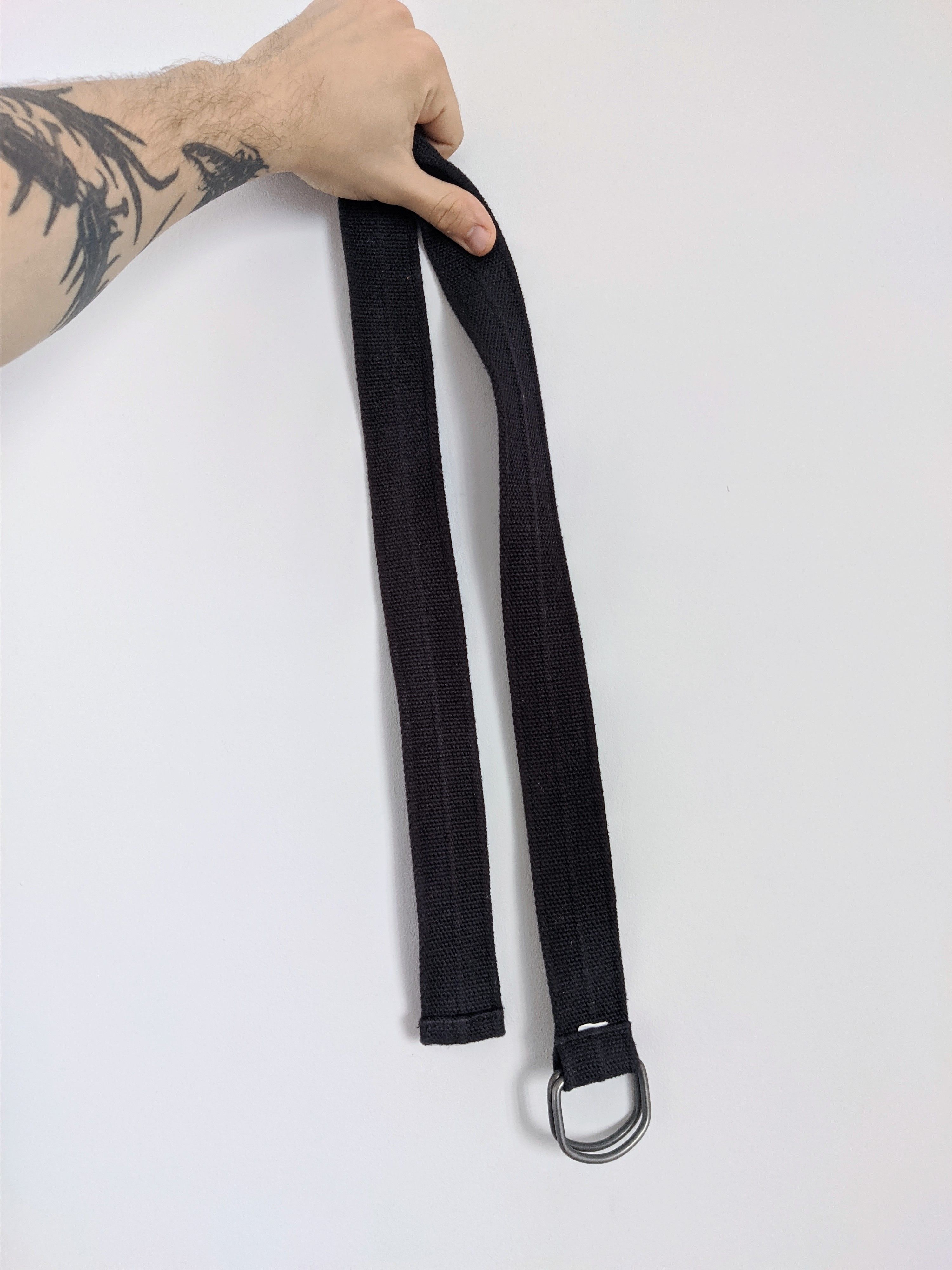 Vintage Vintage cotton belt black y2k gothic Size ONE SIZE - 4 Thumbnail