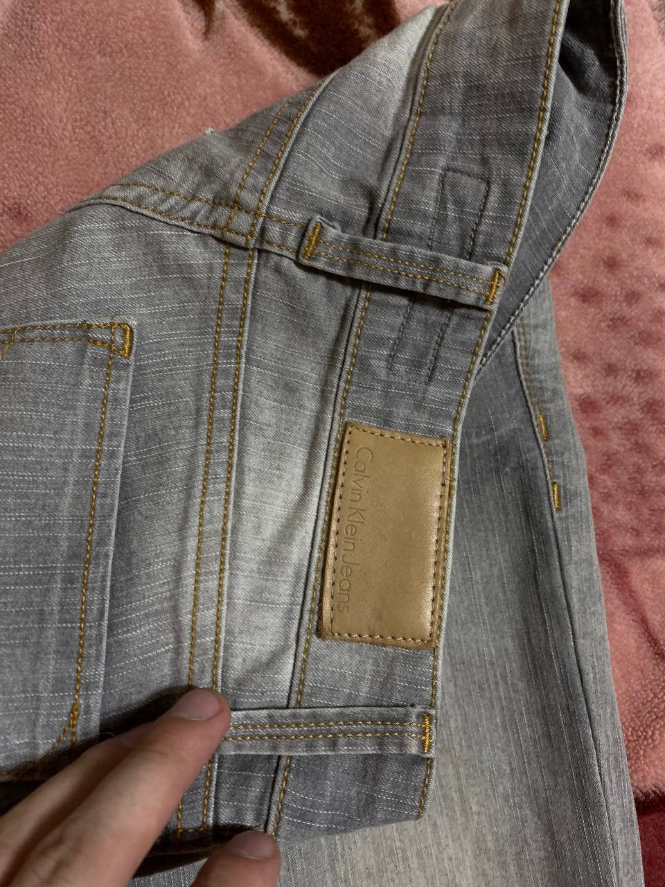 Calvin Klein × Vintage Vintage Y2K Calvin Klein Jeans Baggy Grunge Denim Jeans Size US 28 / EU 44 - 18 Thumbnail