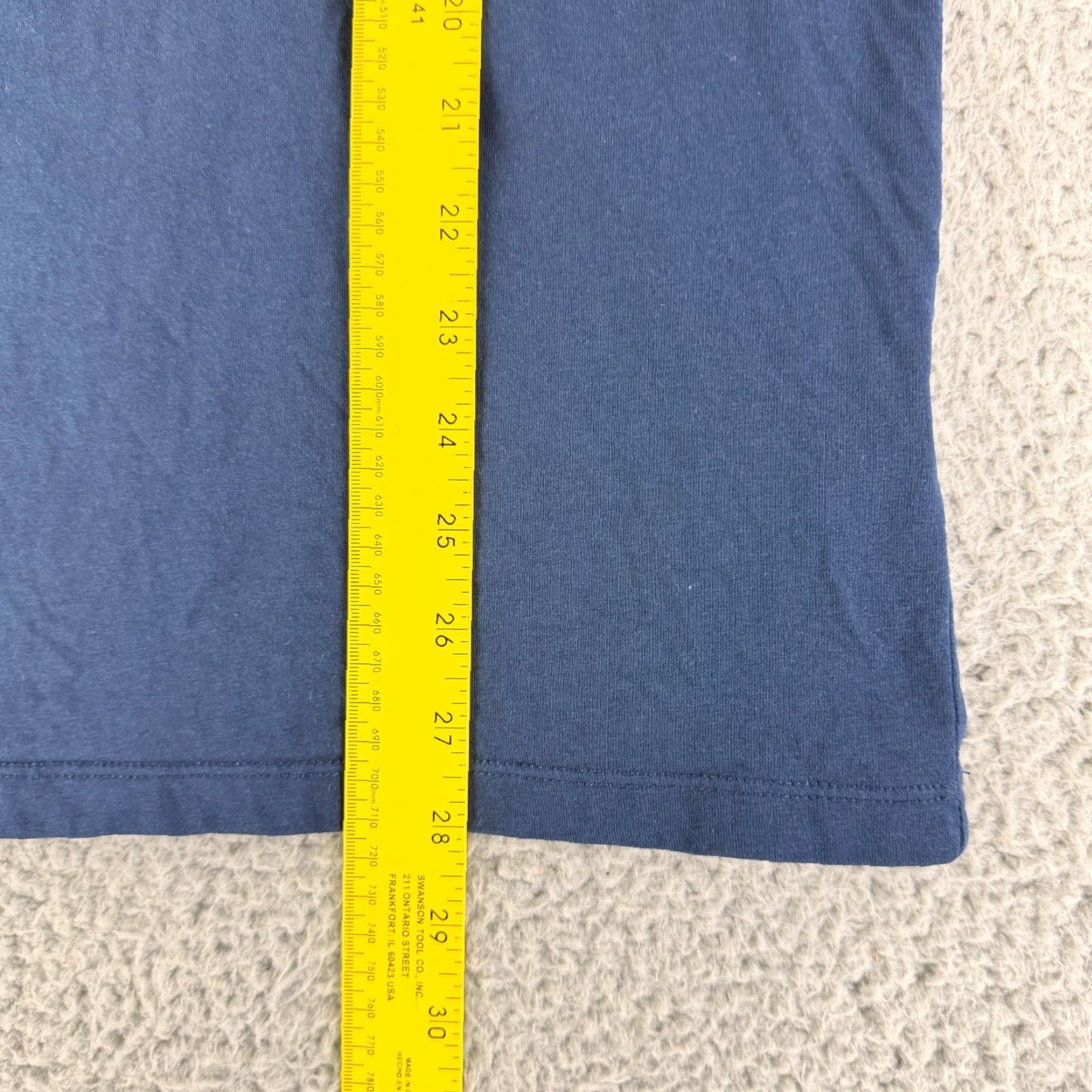 Vineyard Vines Vineyard Vines T-Shirt Men Small Blue Long Sleeve Graphic Print Crew Neck Cotton Size US S / EU 44-46 / 1 - 6 Thumbnail