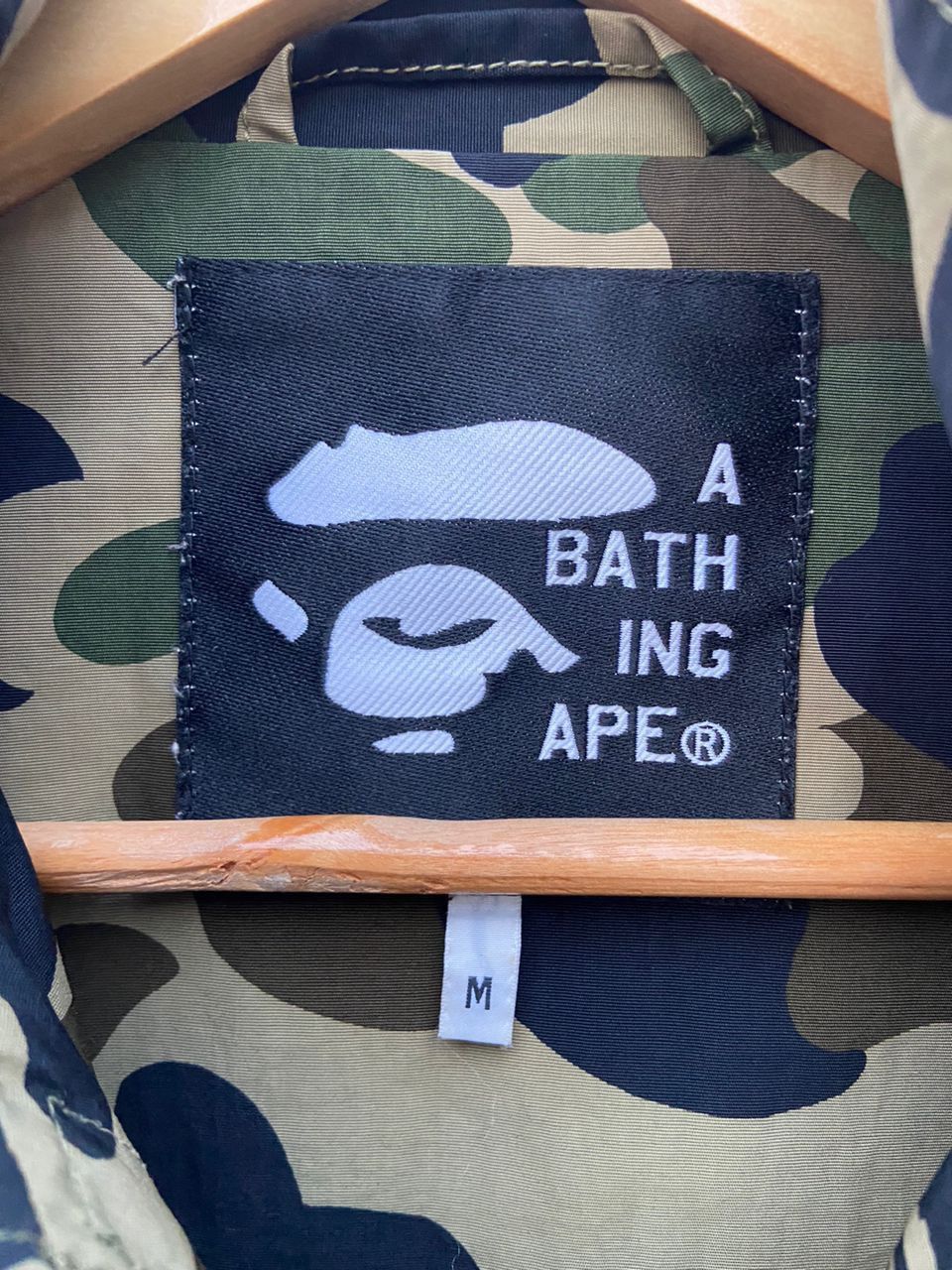 Bape × Nigo Vintage Bape Jacket Embroidery ‘A Bathing Ape’ Size US L / EU 52-54 / 3 - 6 Thumbnail