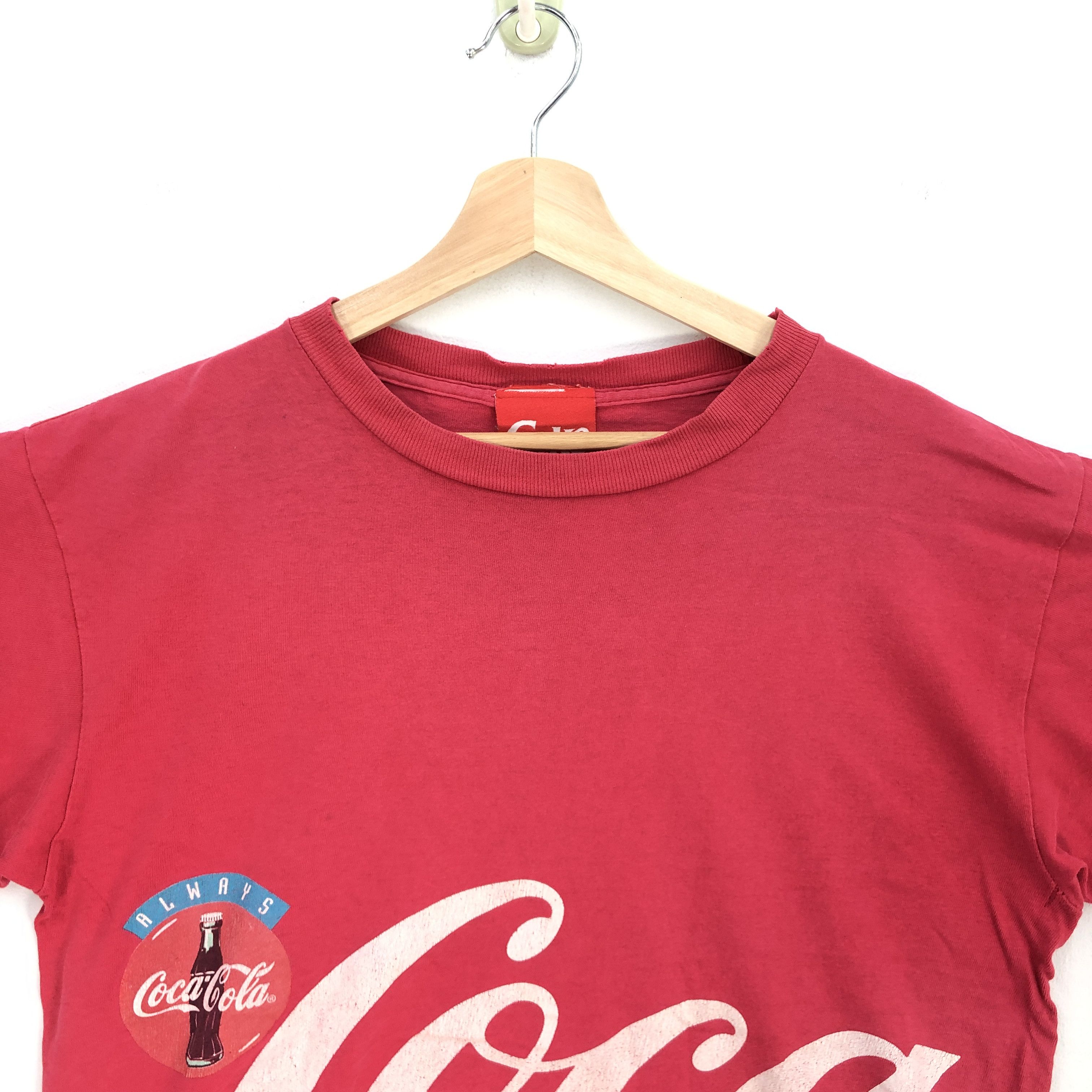 Coca Cola Vintage Coke T Shirt 1994 Letter Coca Cola Tees Size US L / EU 52-54 / 3 - 6 Thumbnail