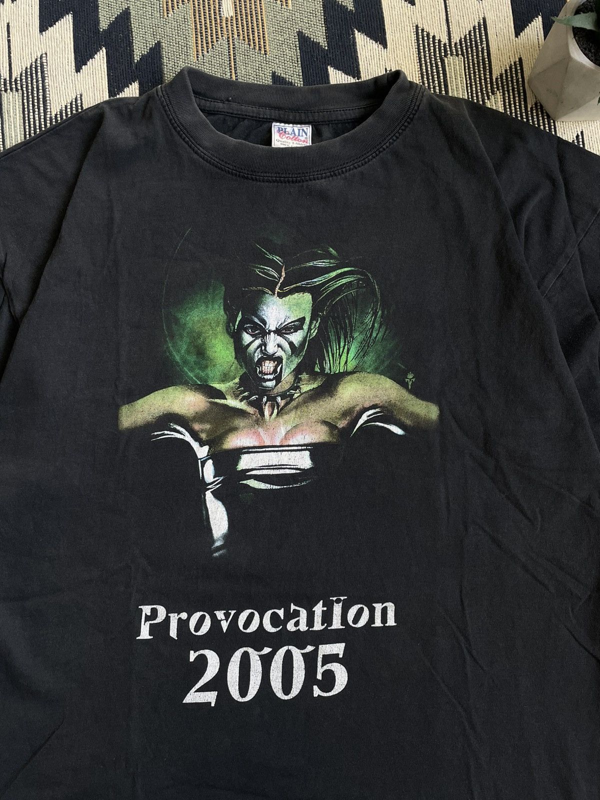 Vintage Vintage Berner Provocation 2005 Artwork T-shirt Size US XL / EU 56 / 4 - 5 Thumbnail