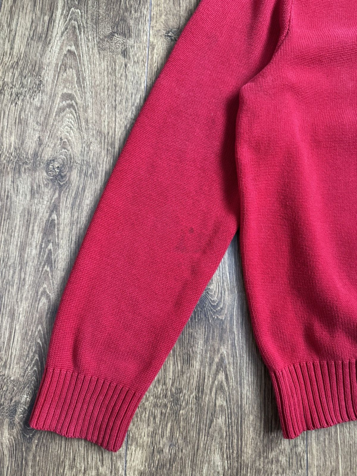 Polo Ralph Lauren Polo Ralph Lauren vintage full zip knited pullover sweater Size US L / EU 52-54 / 3 - 5 Thumbnail