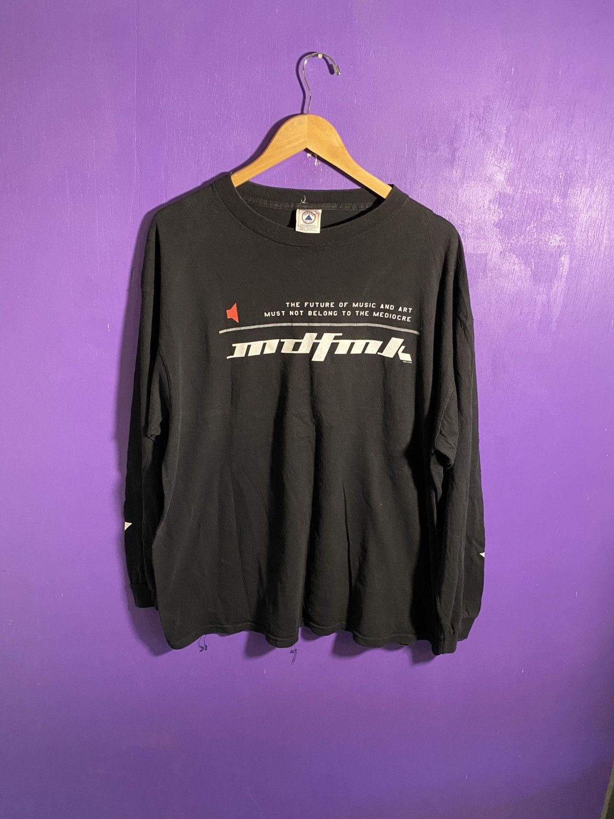 Band Tees Vintage 2000 MDFMK future of music long-sleeve Size US XL / EU 56 / 4 - 1 Thumbnail