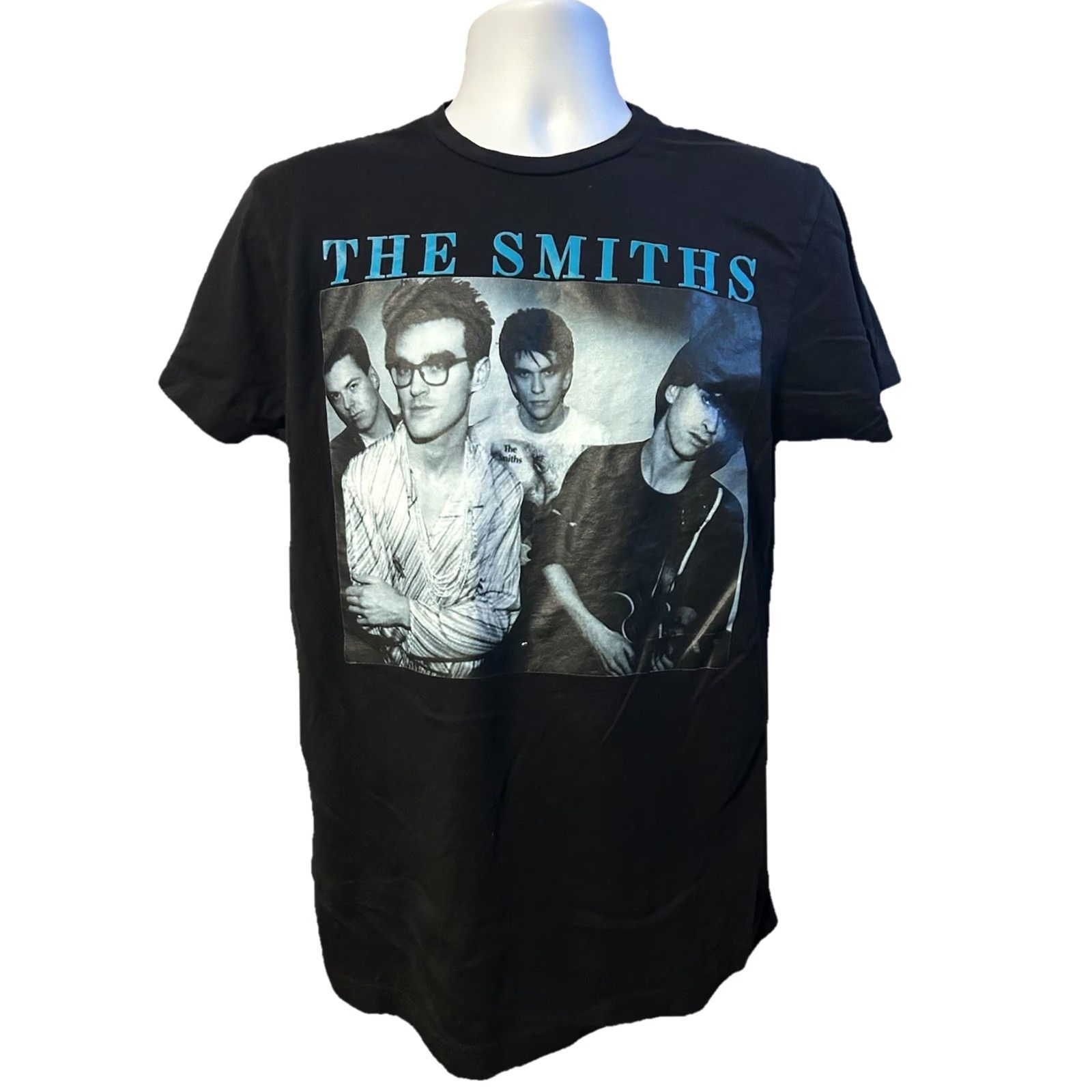 Morrissey VINTAGE The Smiths Shirt Adult Medium Black Short Sleeve Morrissey Alternative Size US M / EU 48-50 / 2 - 2 Thumbnail